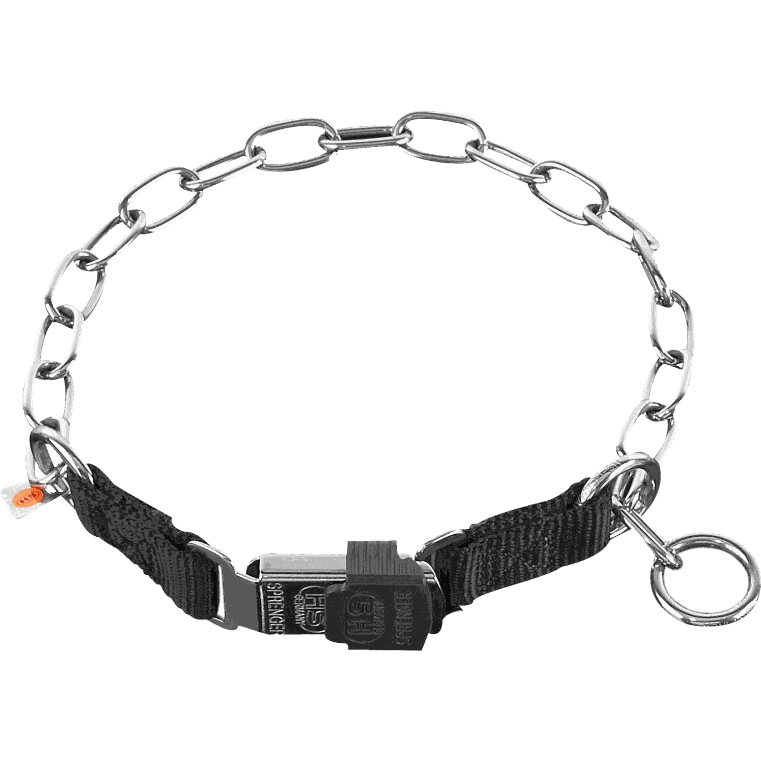 Collar with ClicLock Stainless steel 3.0 mm