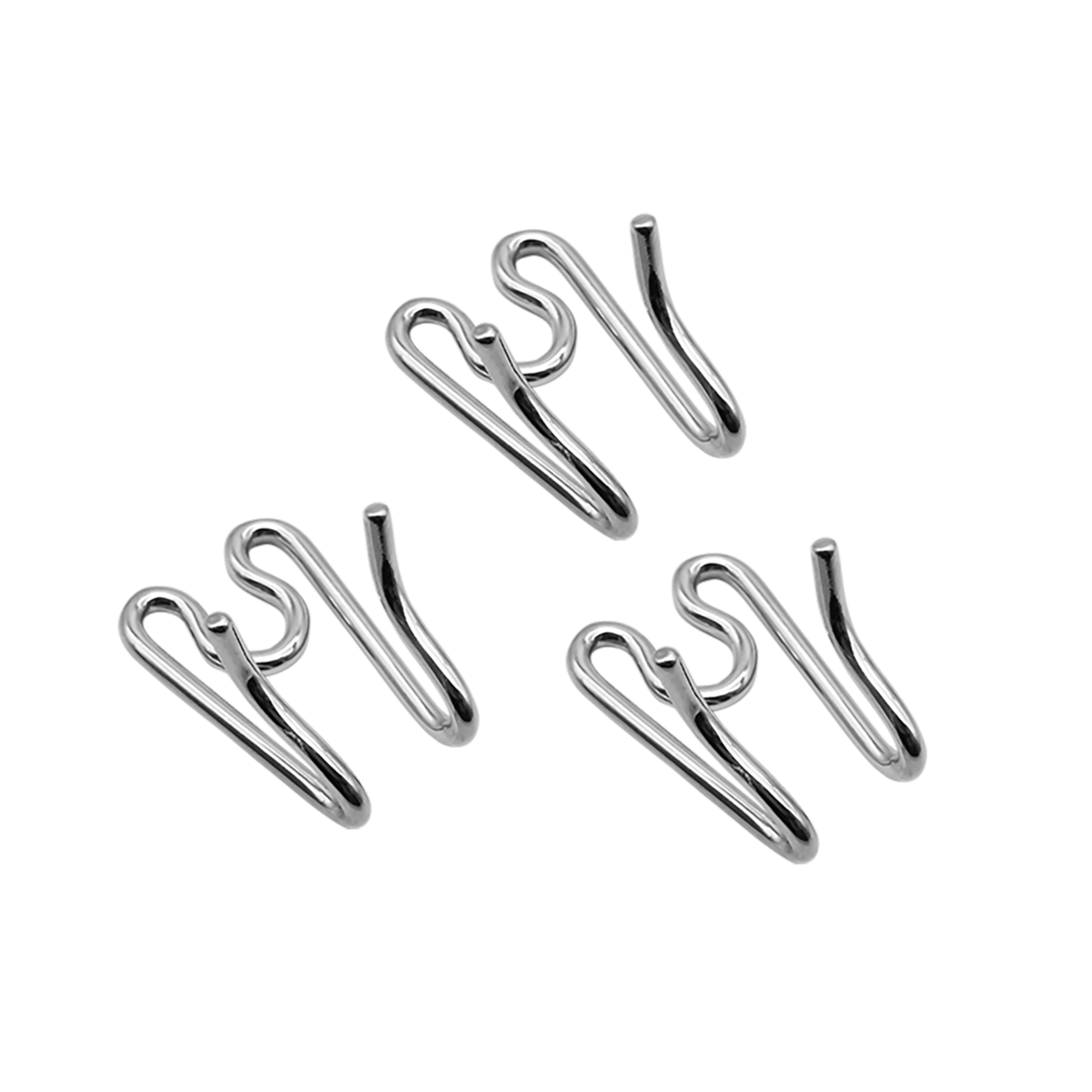 Mittelglieder zur Verlängerung - Stahl verchromt (3er Pack)
