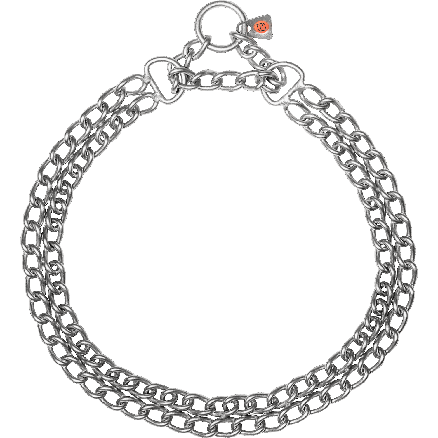 Halskette, 2-reihig - Edelstahl Rostfrei matt, 3,0 mm | 51113-65.png | 1700898219