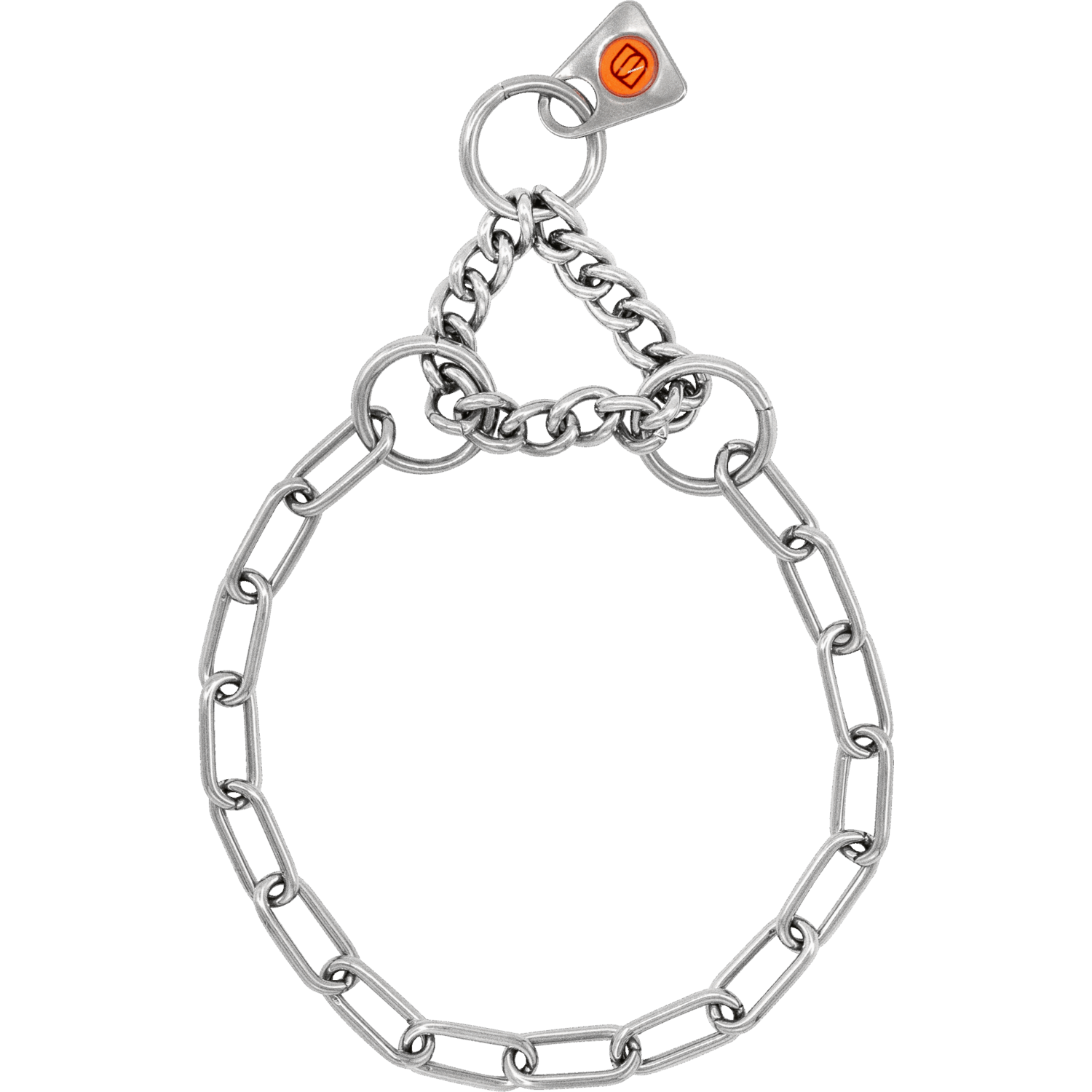 Halskette mit Zugbegrenzung - Edelstahl Rostfrei, 2,0 mm