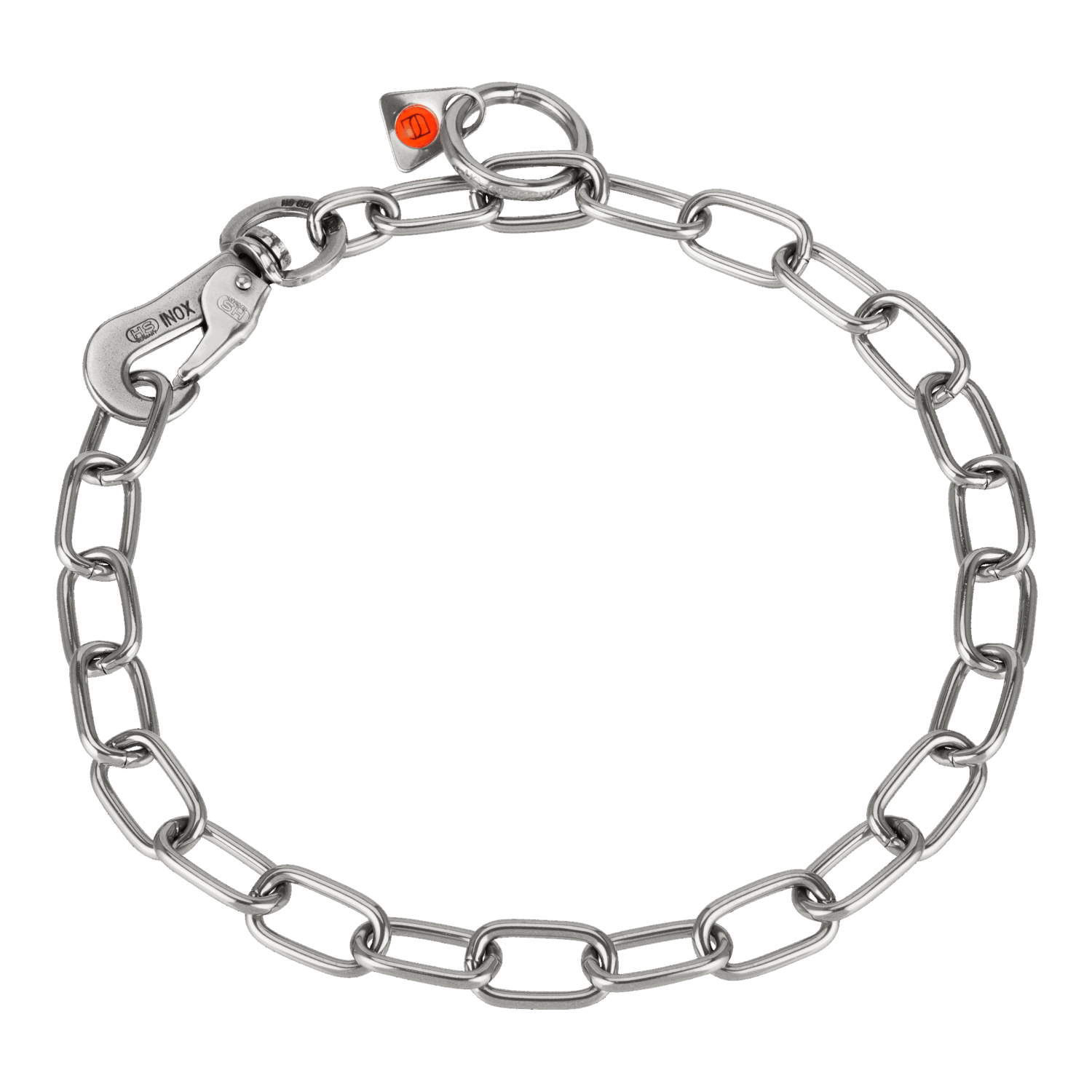 Halskette, verstellbar - mit SPRENGER-Haken - Edelstahl Rostfrei, 3,0 mm