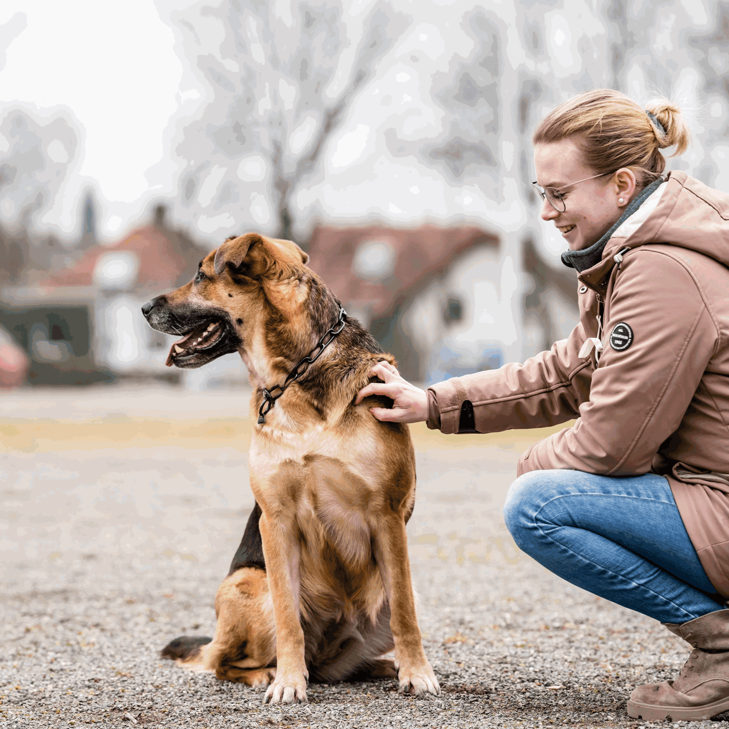 Halskette, langgliedrig - Edelstahl Rostfrei schwarz, 4,0 mm