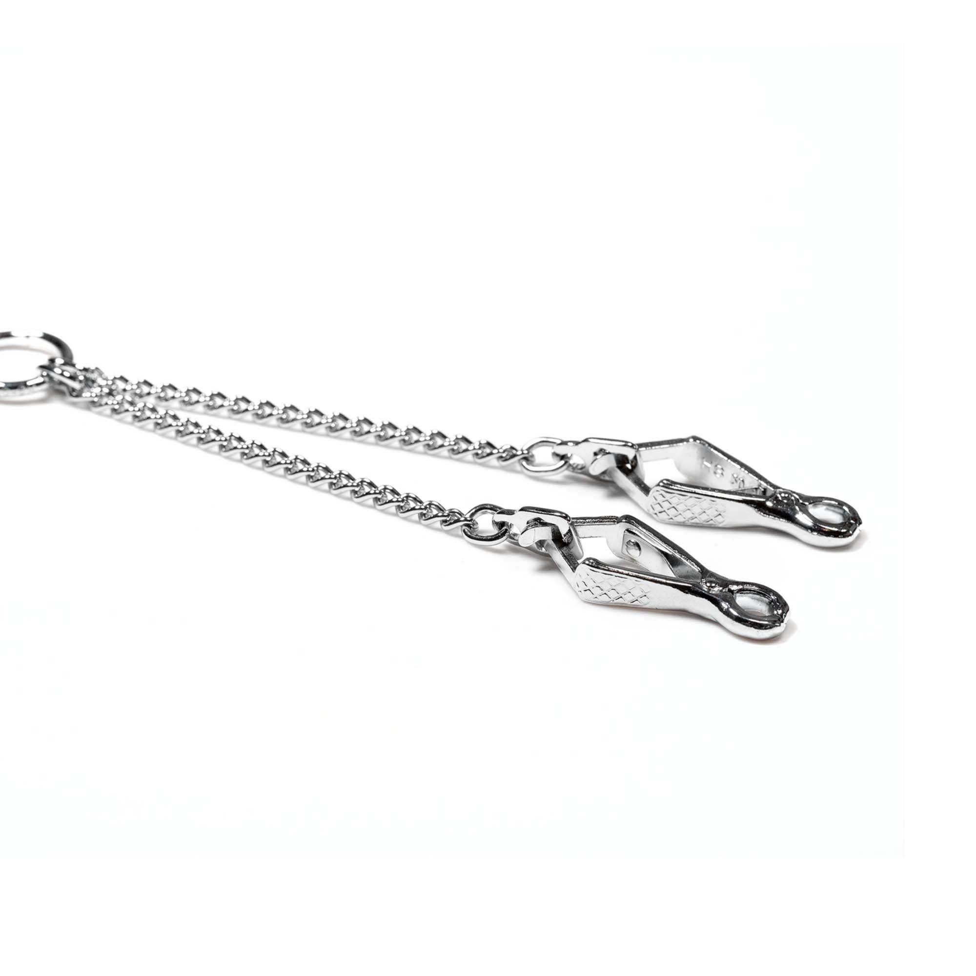 Koppelkette mit SPRENGER-Zangenhaken - Stahl verchromt, 1,5 mm, 38 cm