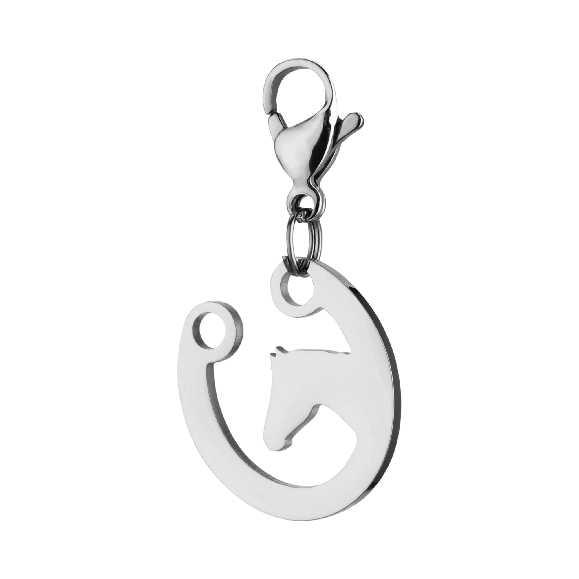 Set 4 Charms Springpferd & Hufeisen