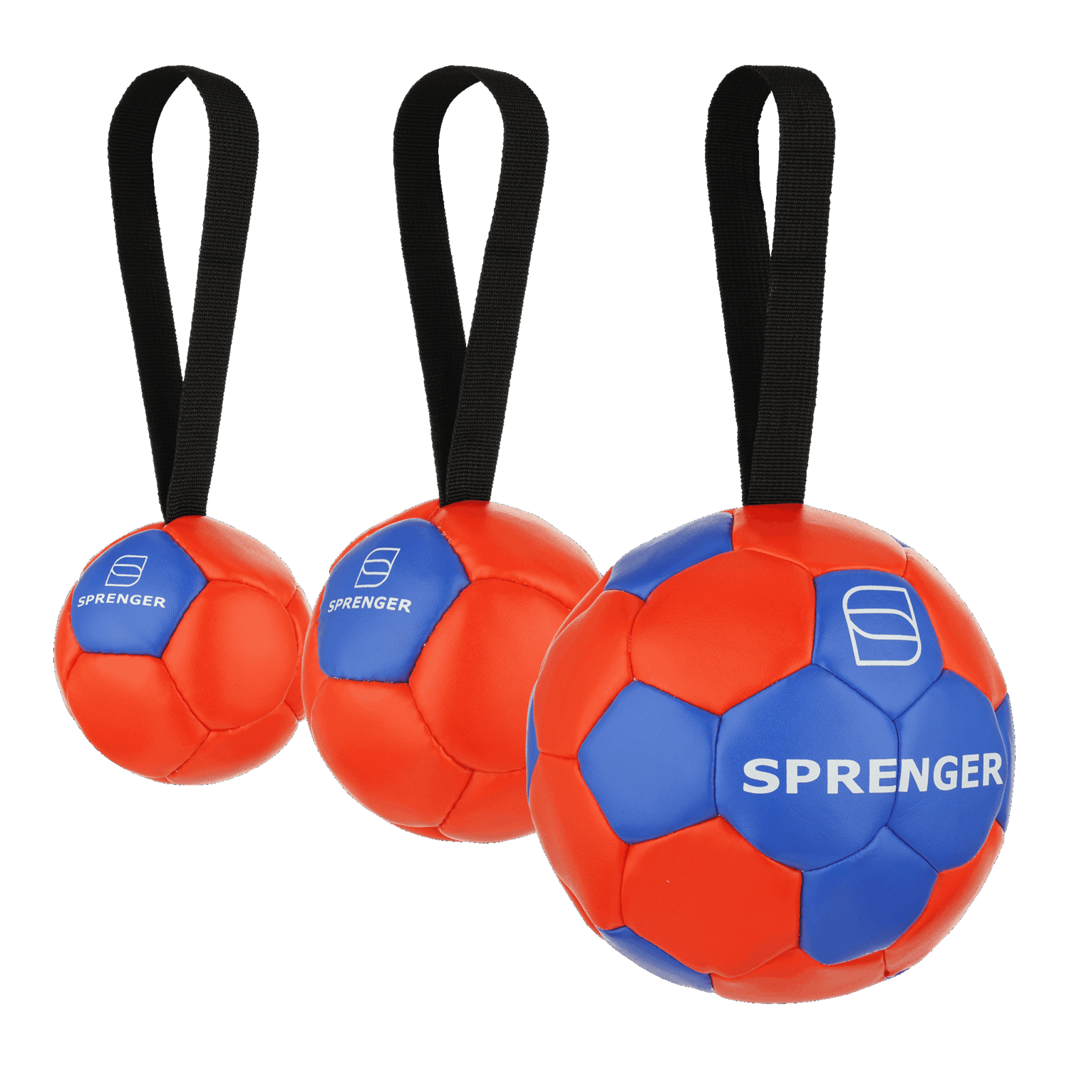 Veganer Lederball mit Schlaufe