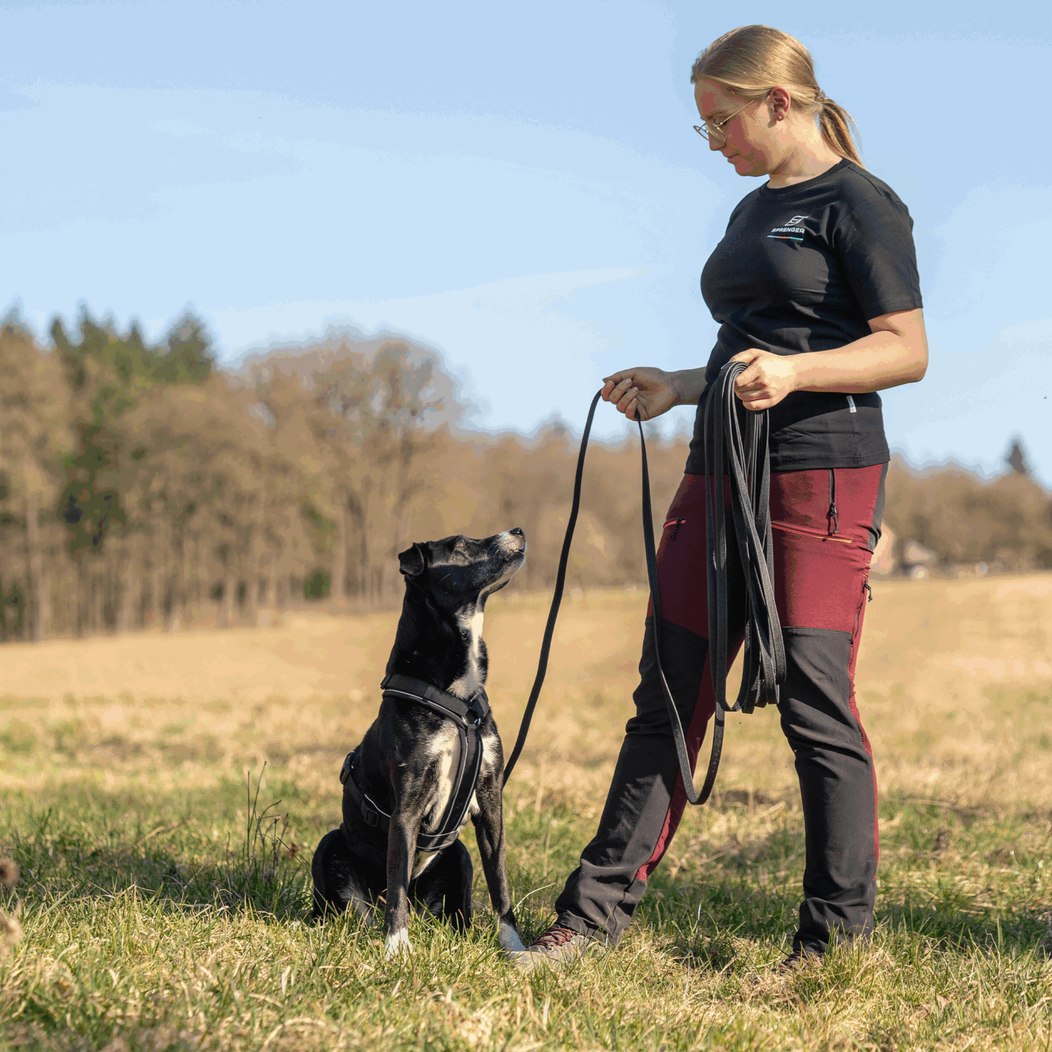 Footballgrip BioThane® Schleppleine