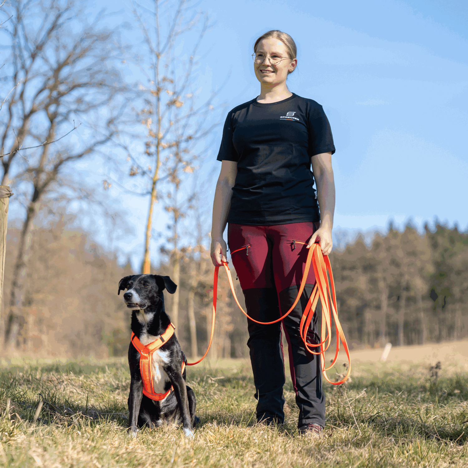 Footballgrip BioThane® Schleppleine