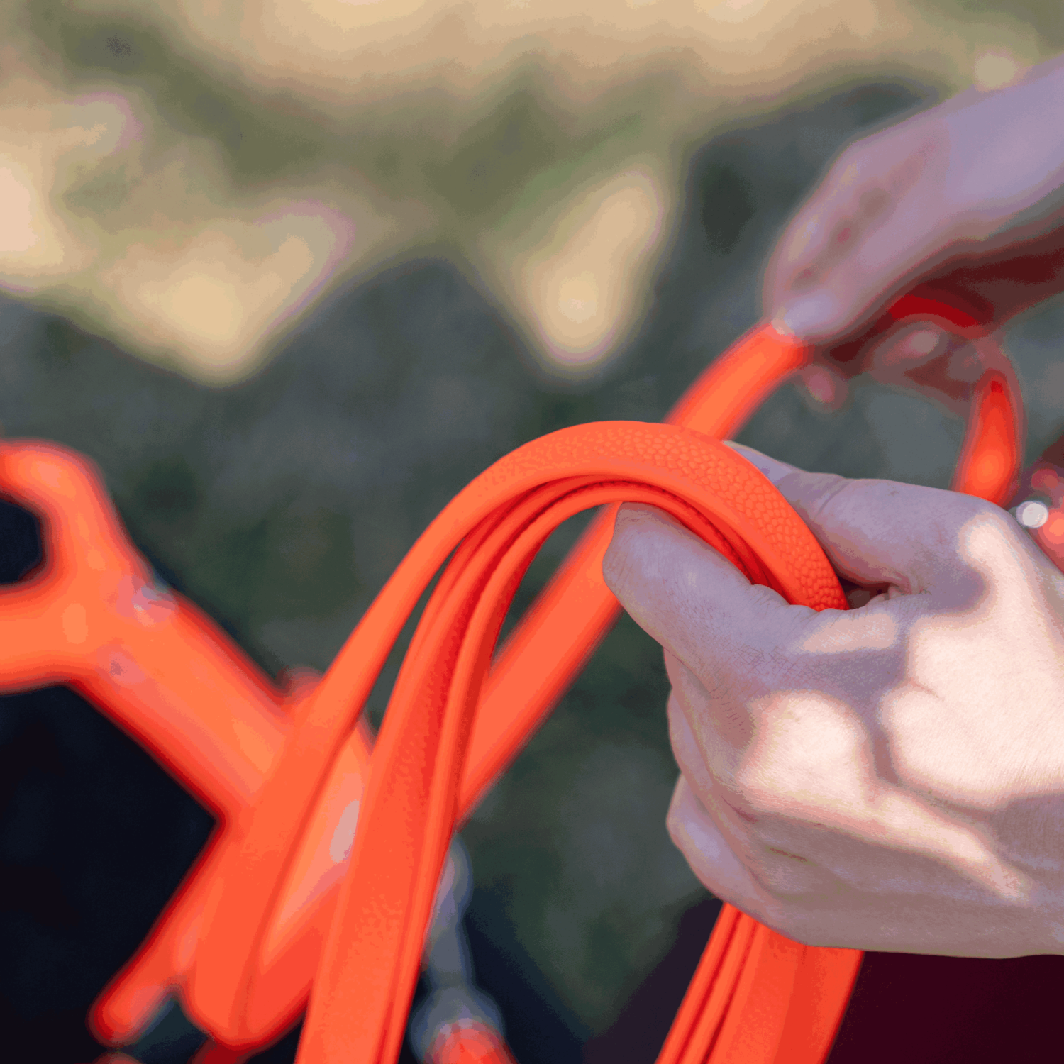 Footballgrip BioThane® Schleppleine