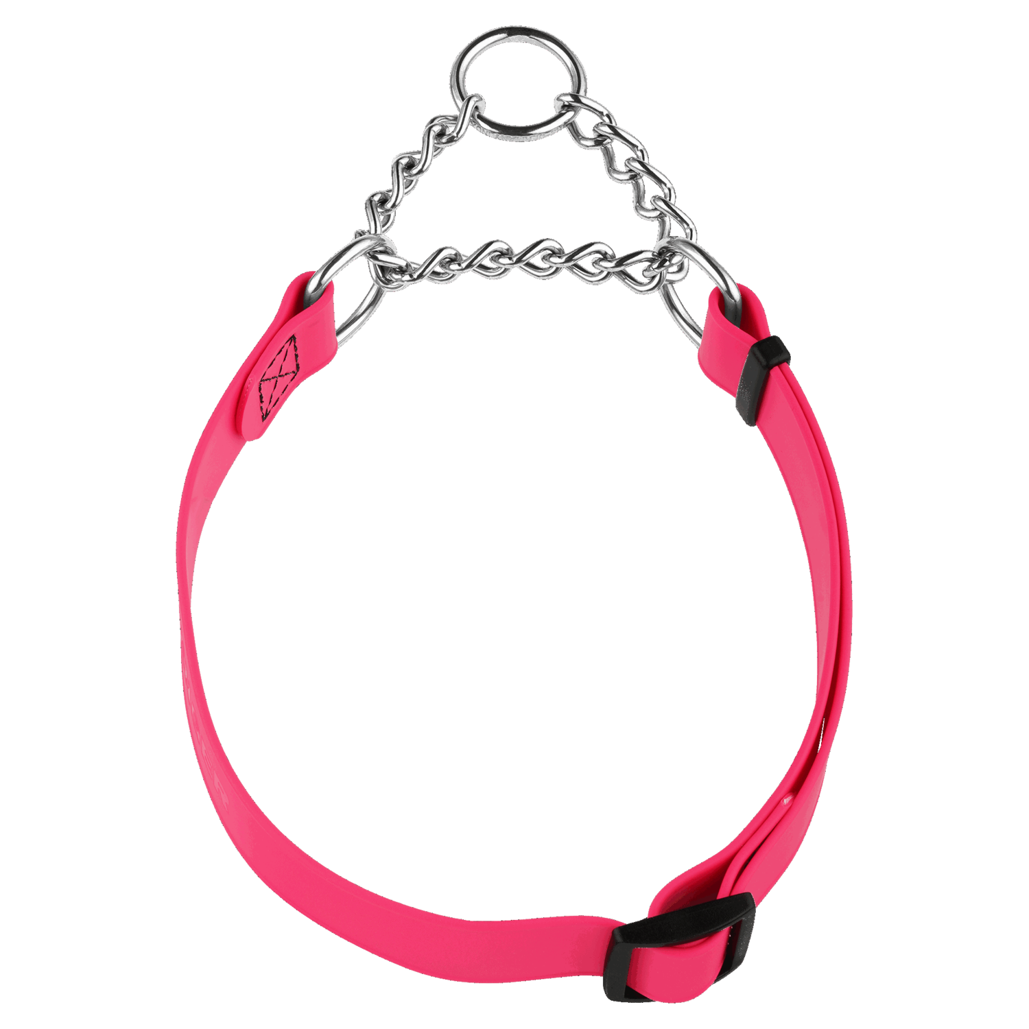BioThane® Adjustable Halsband mit Durchzugskette 40-65cm