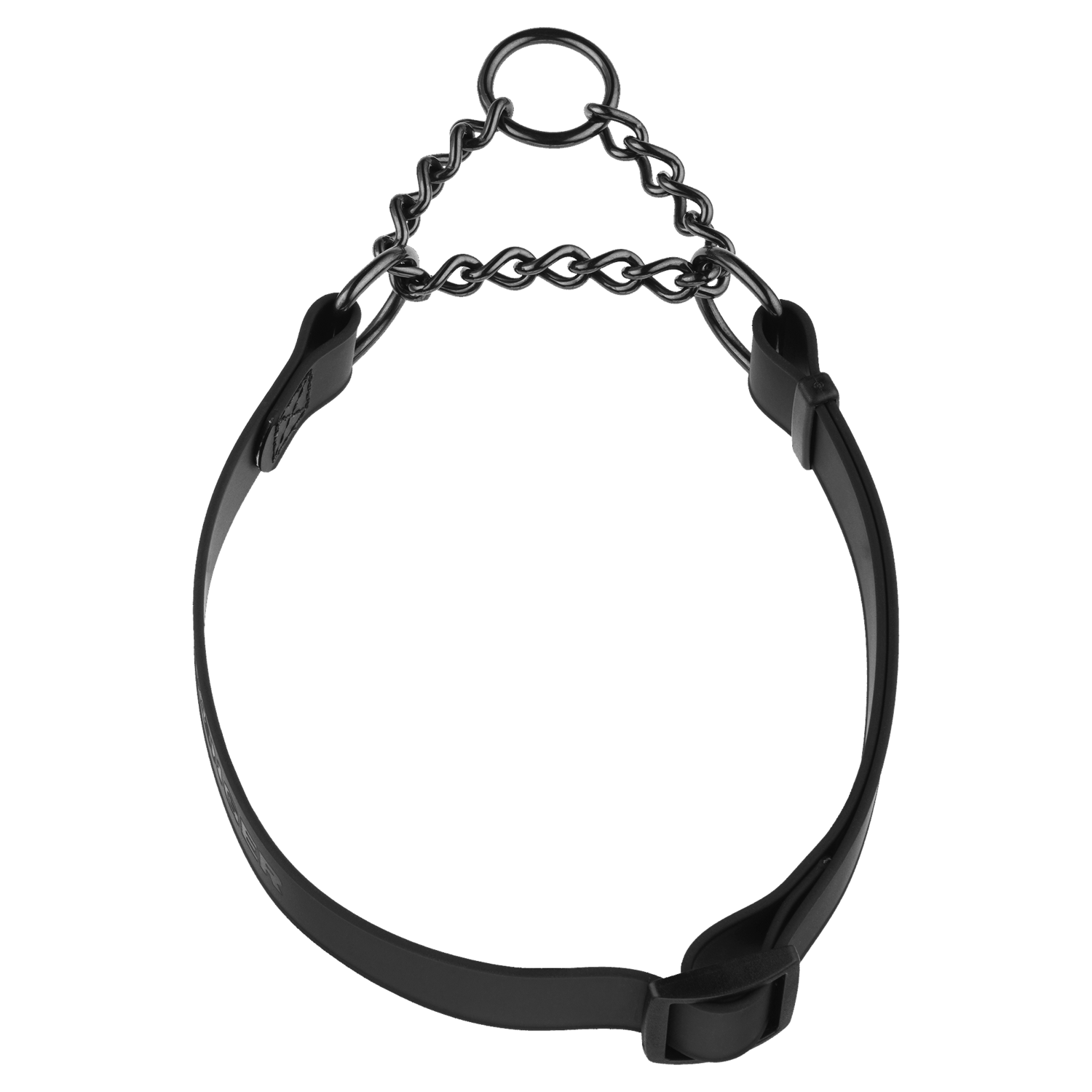 BioThane® Adjustable Halsband mit Durchzugskette 40-65cm
