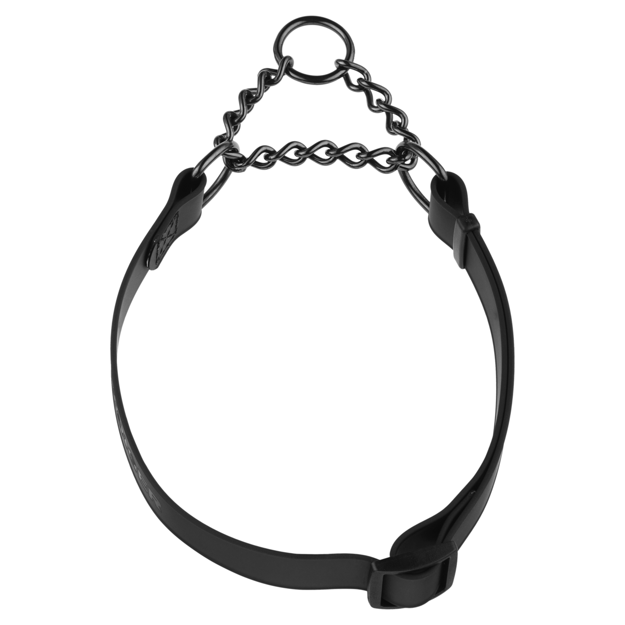 BioThane® Adjustable Halsband mit Durchzugskette 40-65cm