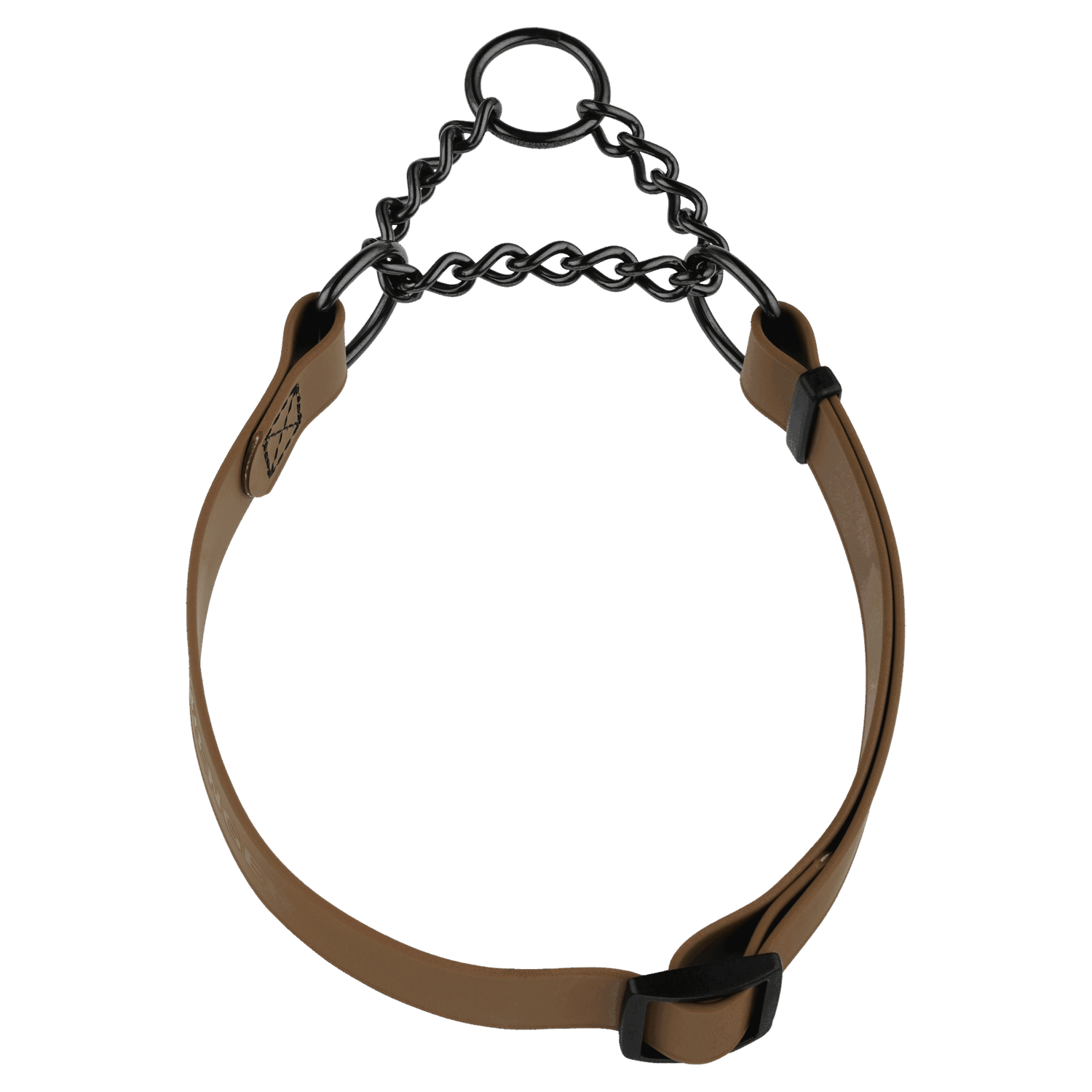 BioThane® Adjustable Halsband mit Durchzugskette 40-65cm