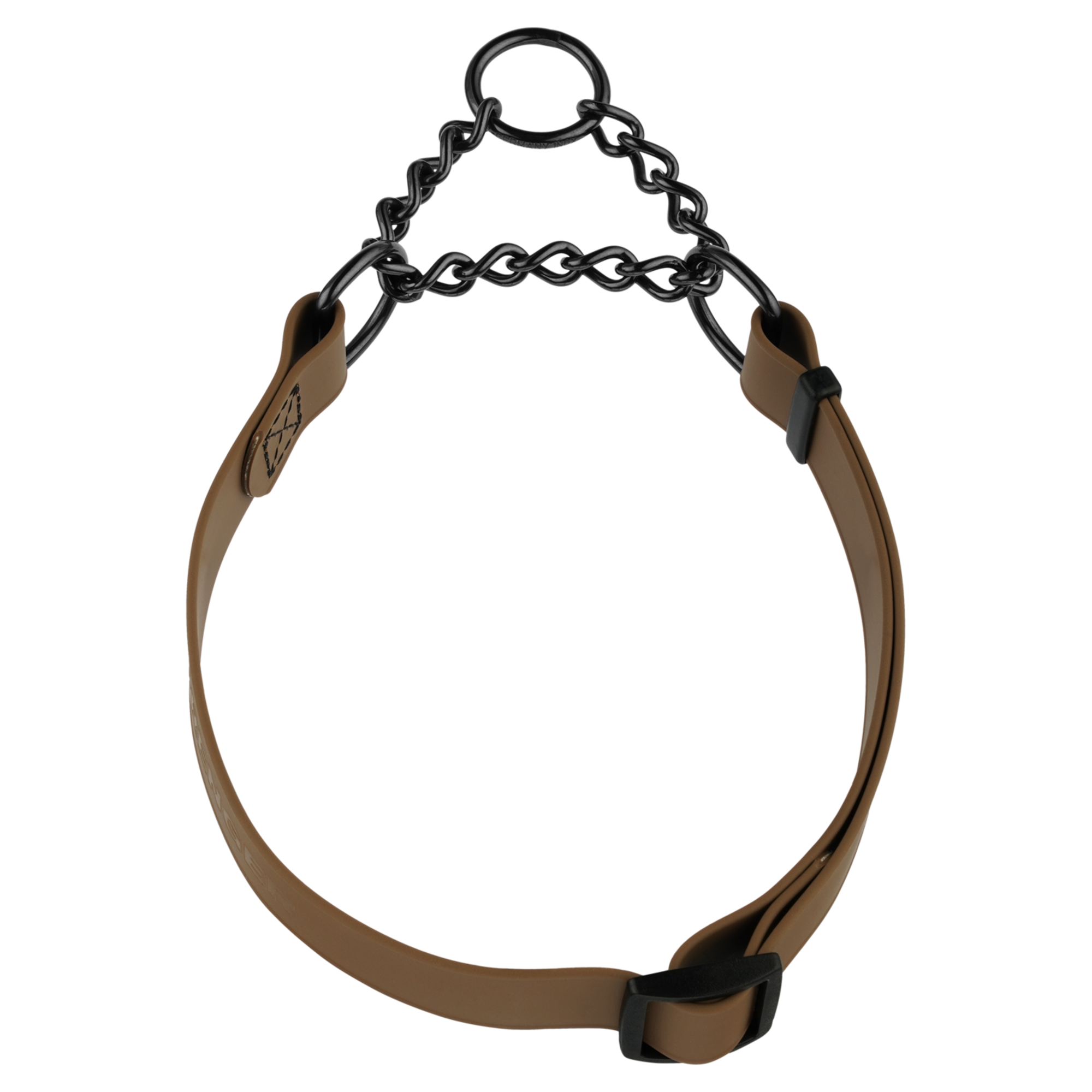 BioThane® Adjustable Halsband mit Durchzugskette 40-65cm