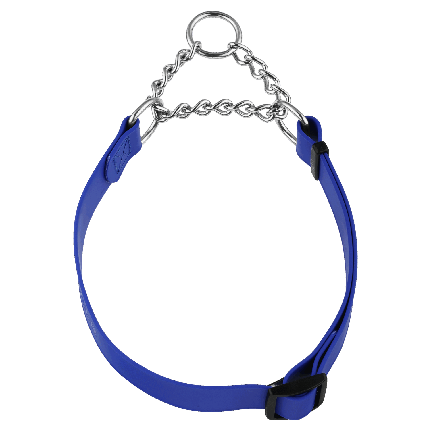 BioThane® Adjustable Halsband mit Durchzugskette 40-65cm