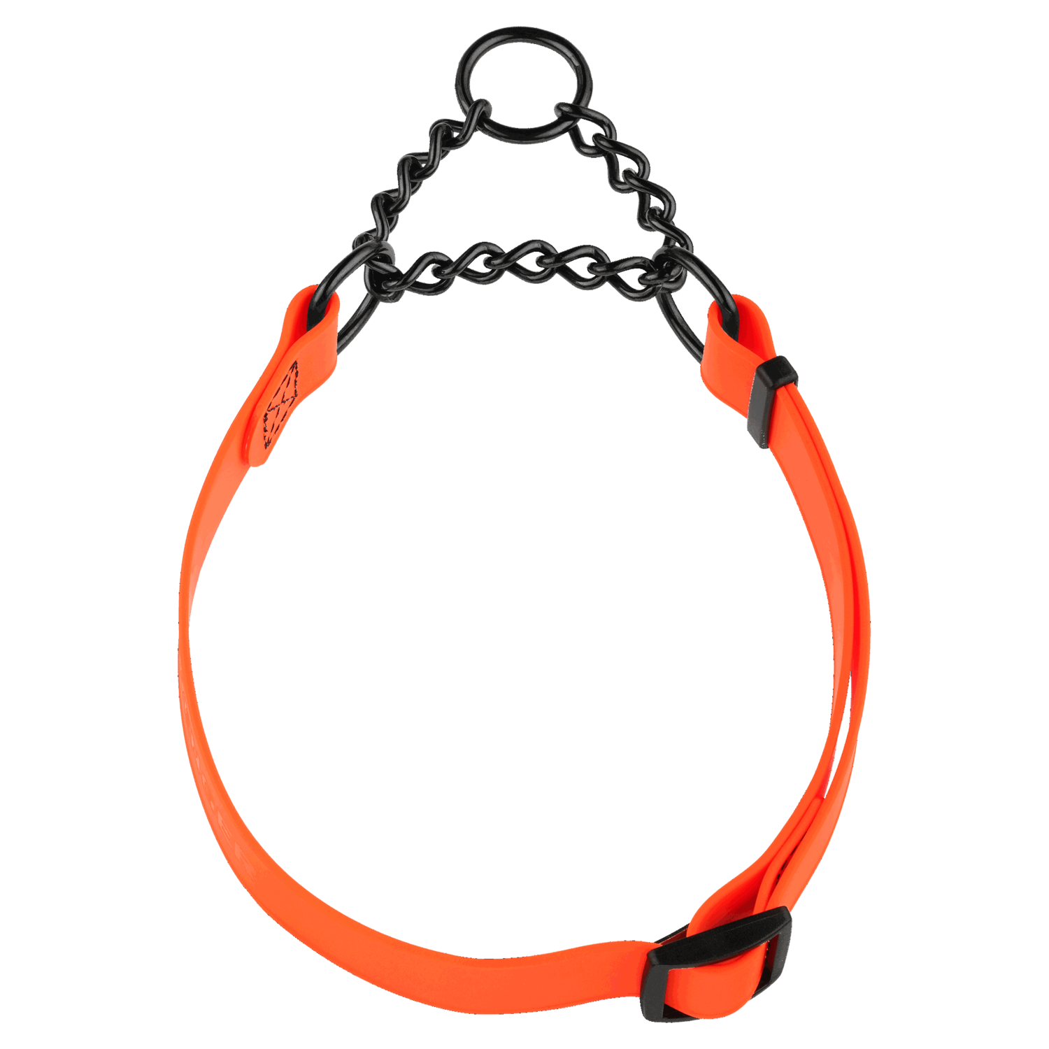 BioThane® Adjustable Halsband mit Durchzugskette 40-65cm