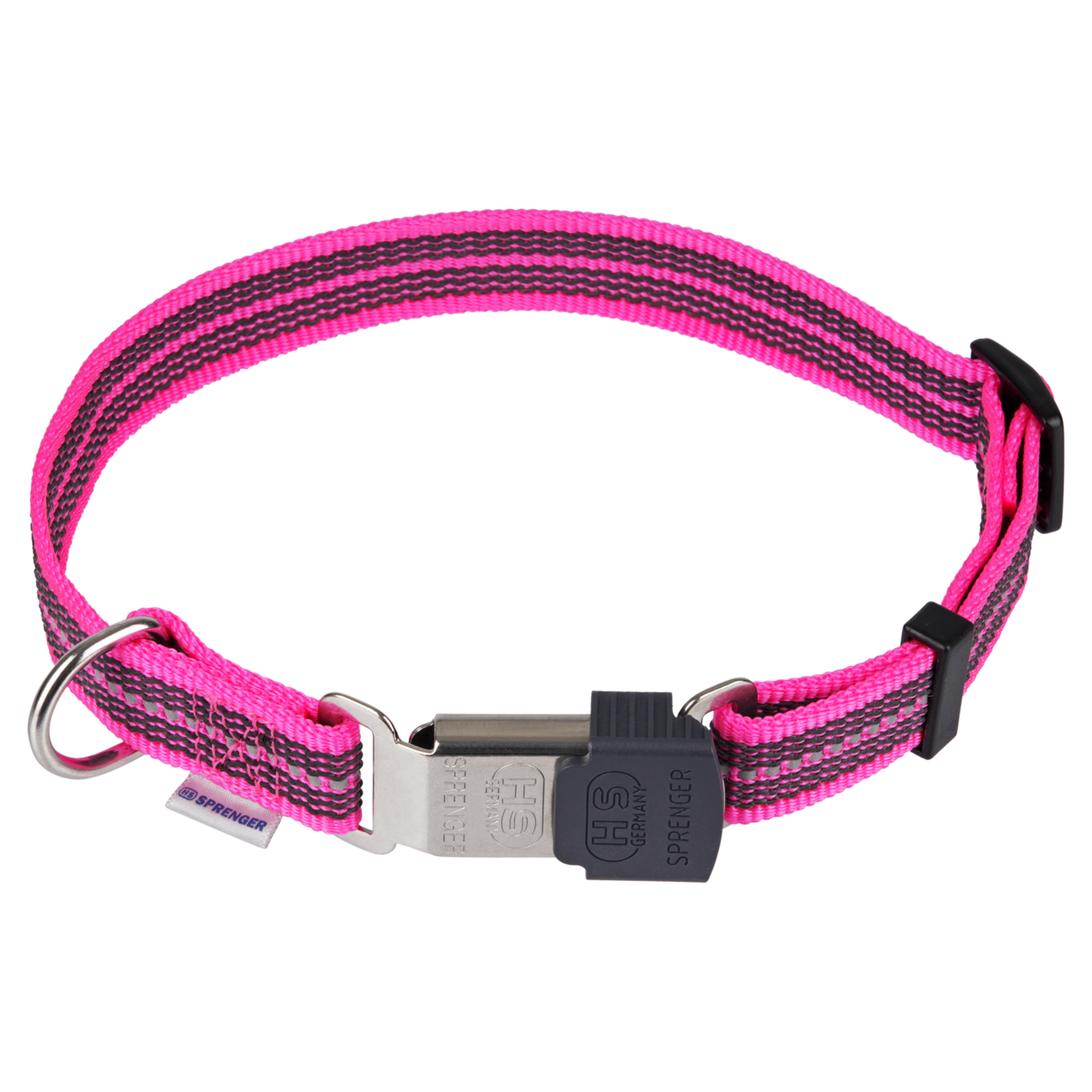 Verstellbares Hundehalsband - reflektierend