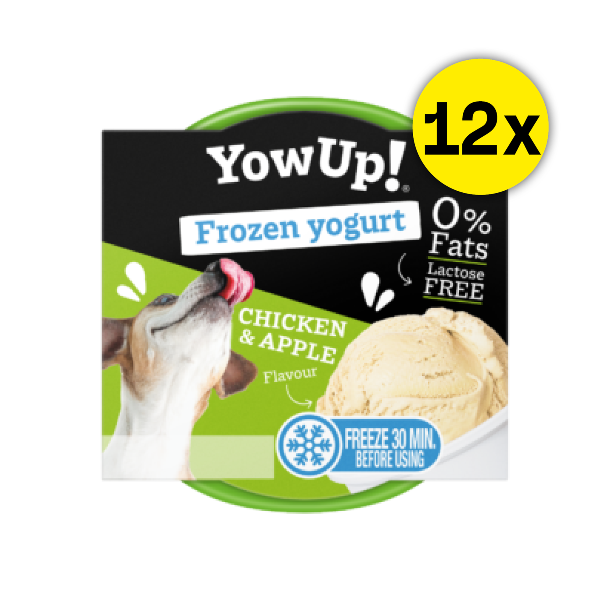 YowUp! Hunde-Frozen Yogurt 110g (Box 12 Stück)