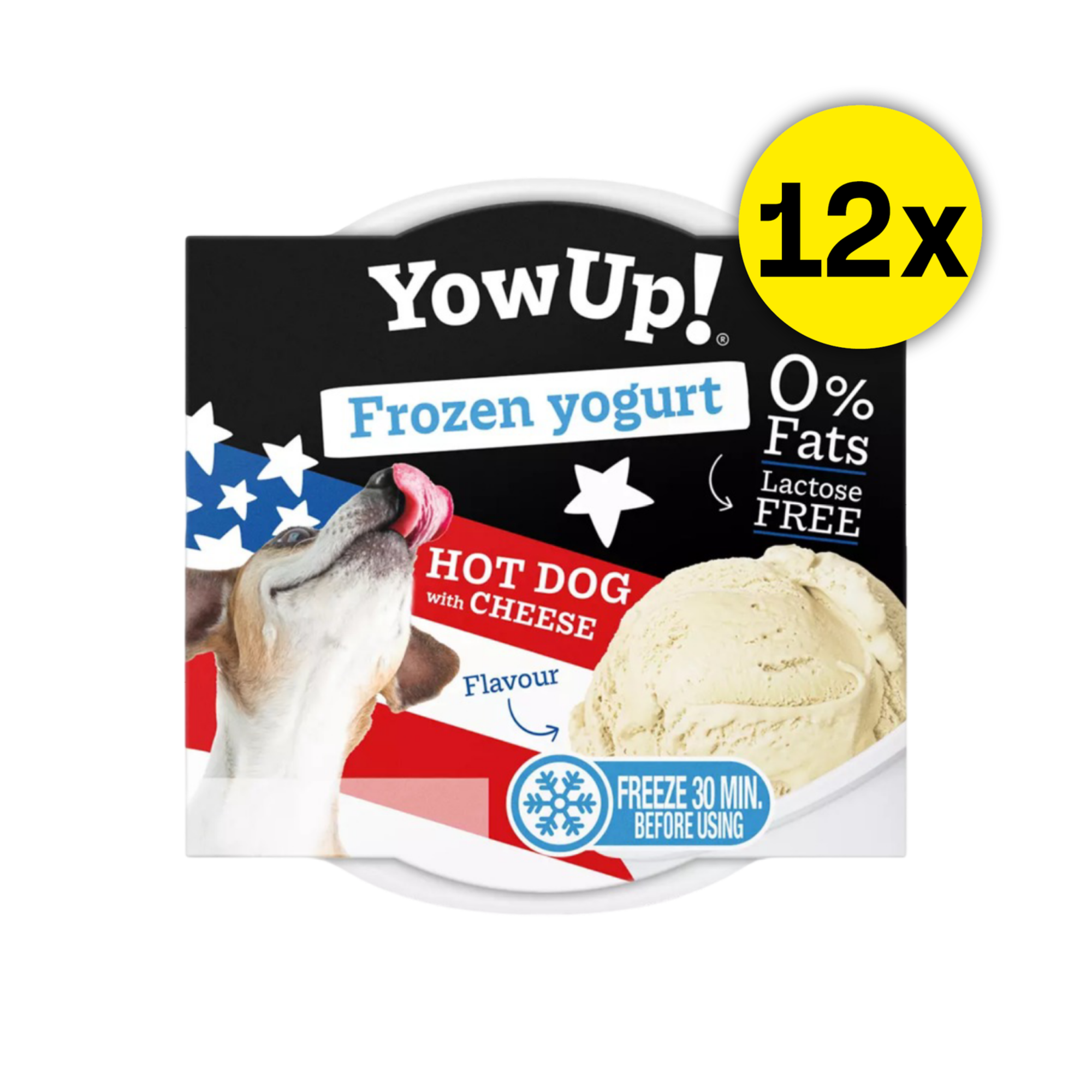 YowUp! Hunde-Frozen Yogurt 110g (Box 12 Stück)