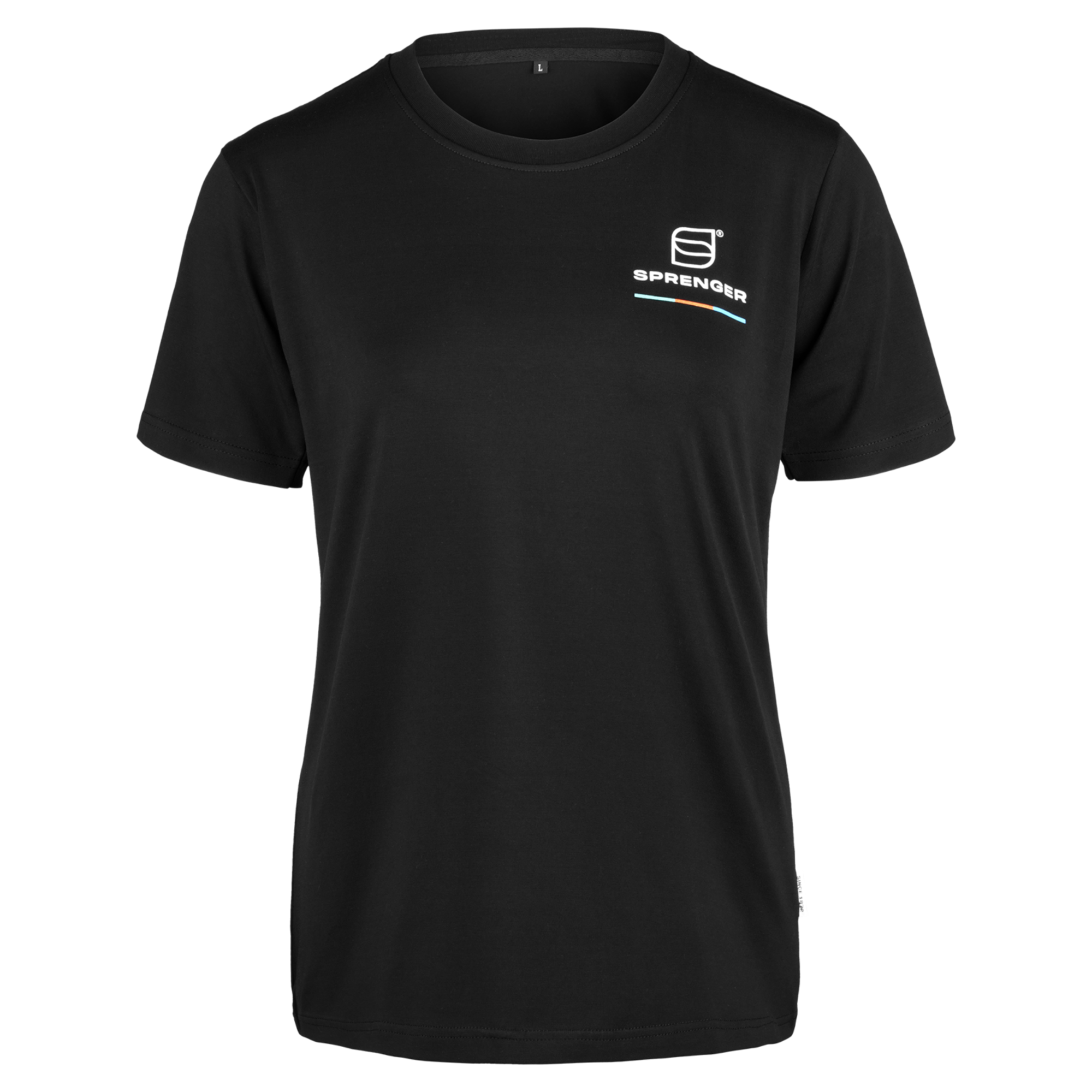 Signature T-Shirt Damen, schwarz