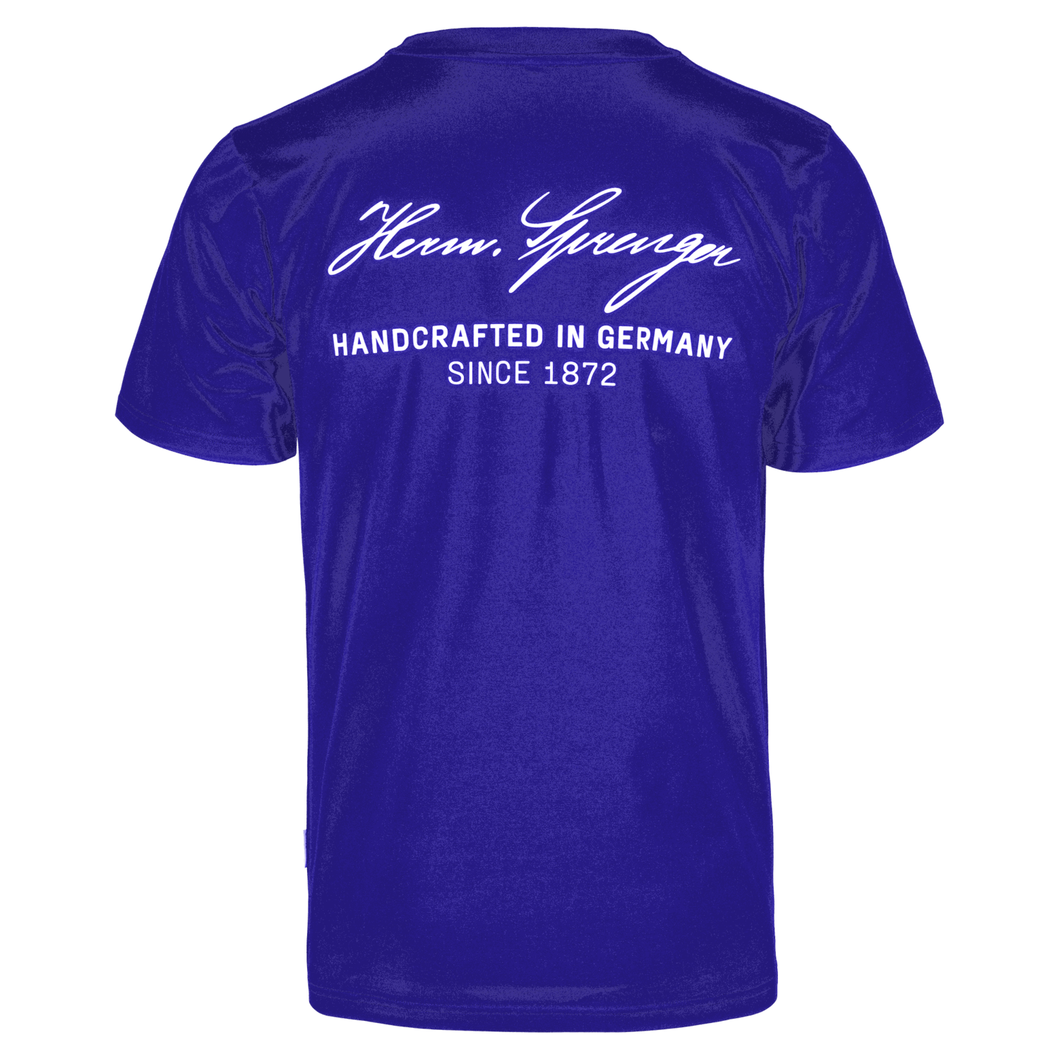 Signature T-Shirt Herren, blau