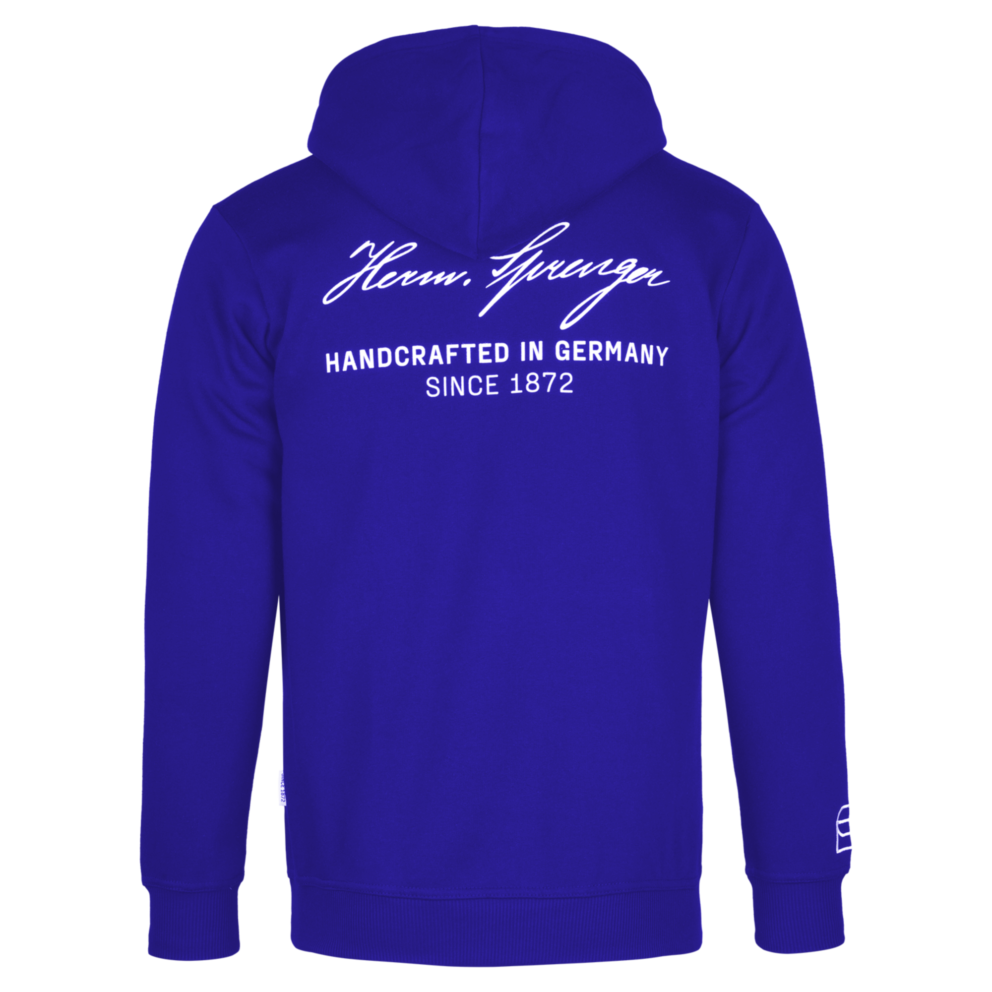 Signature Hoodie Unisex, blau