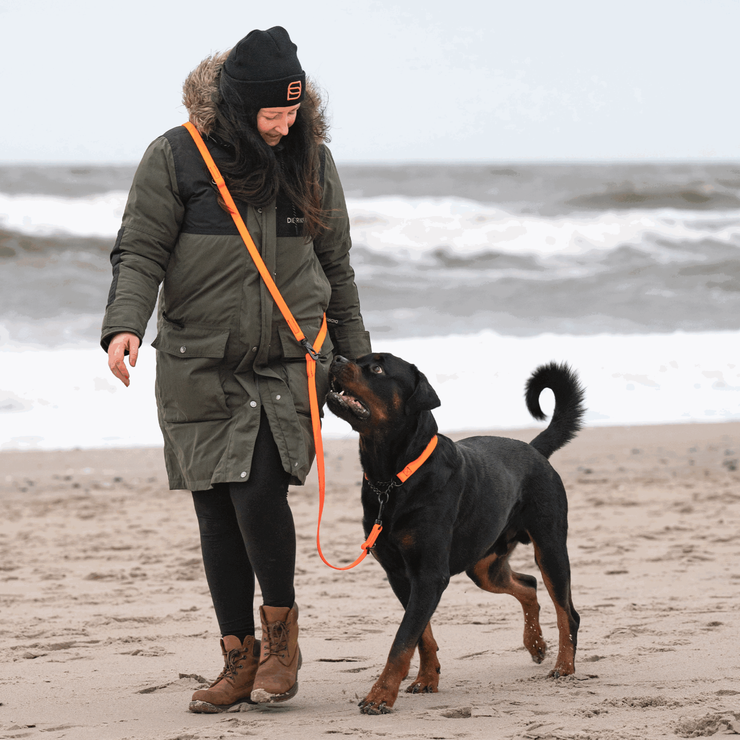 Beanie Hundesport schwarz