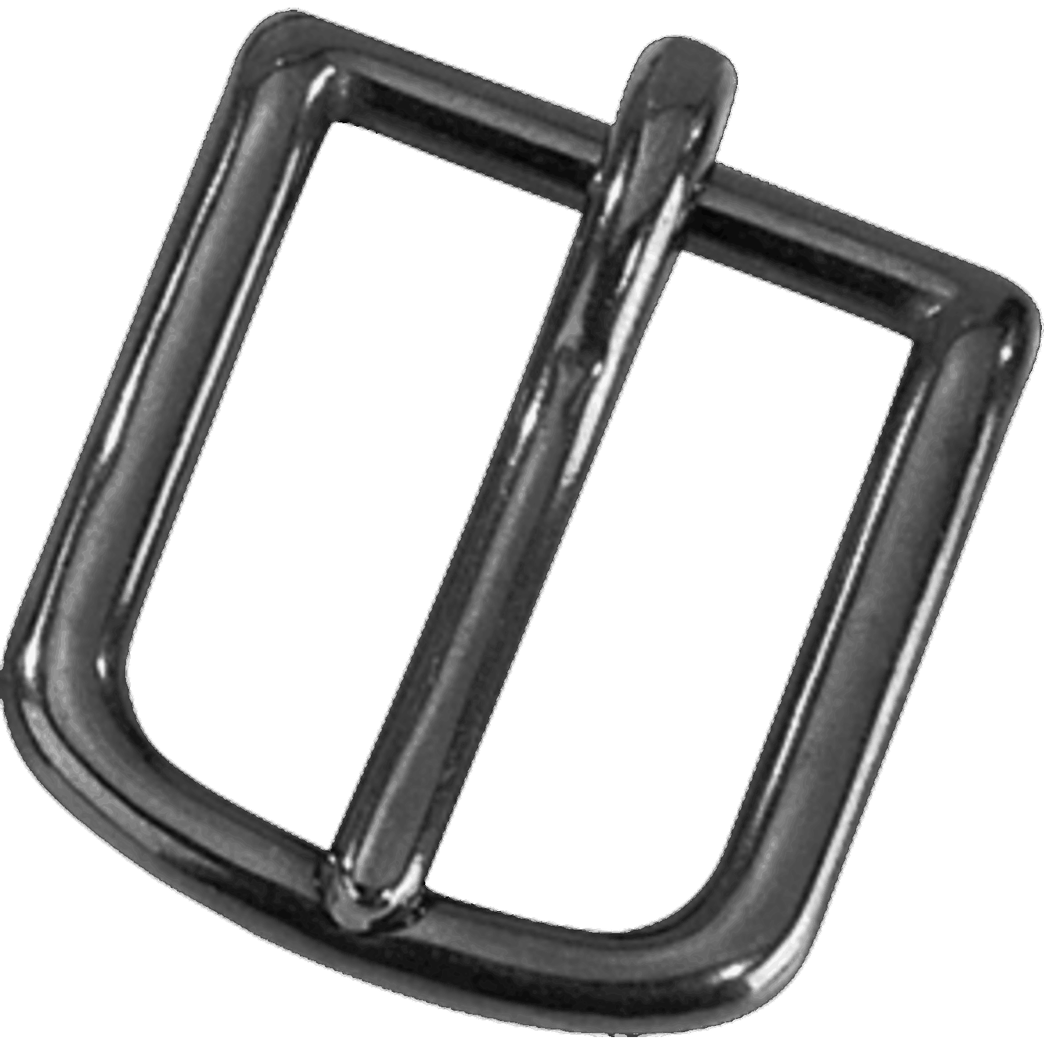 Schnalle - Zinkdruckguss schwarz matt