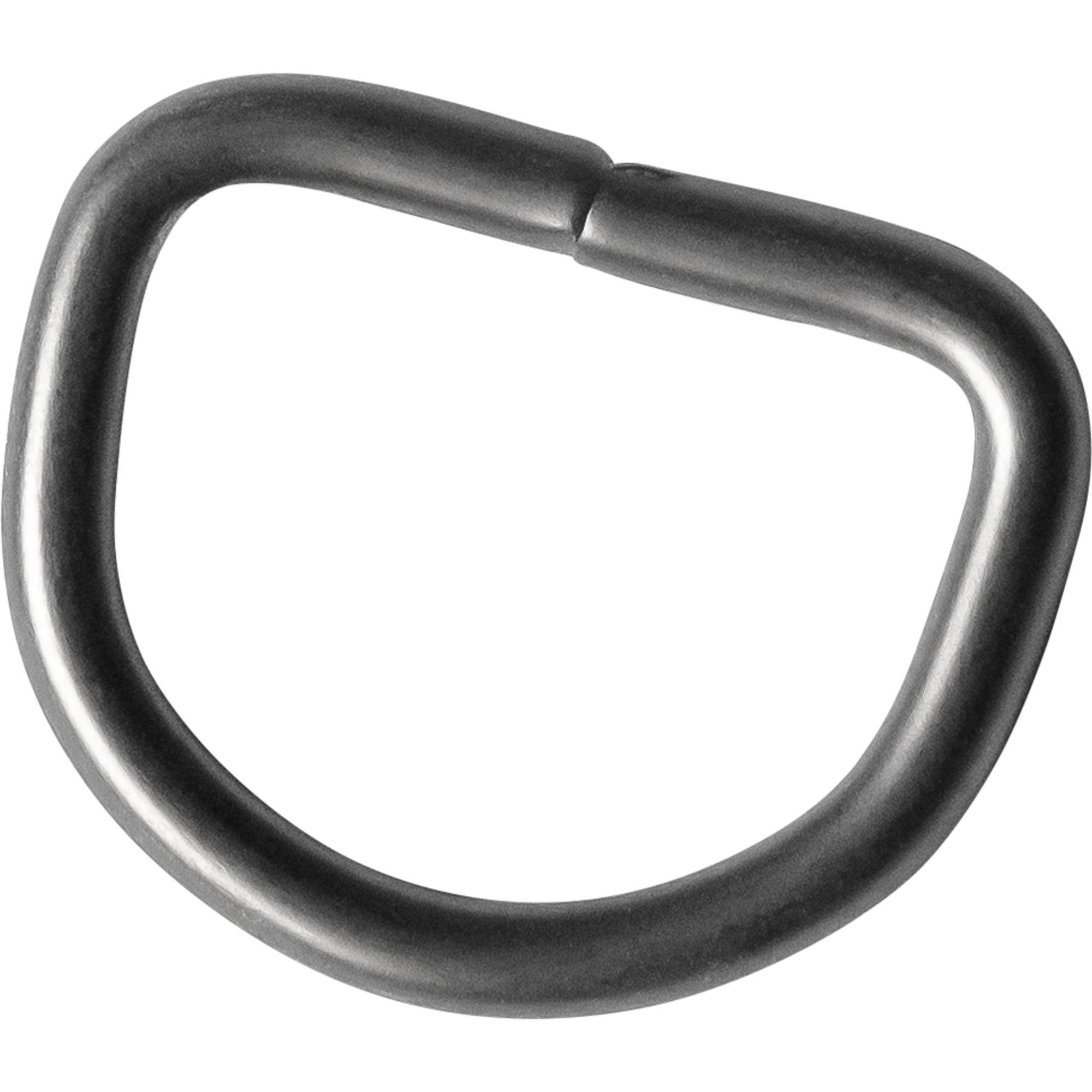 D-Ring - Zinkdruckguss schwarz matt