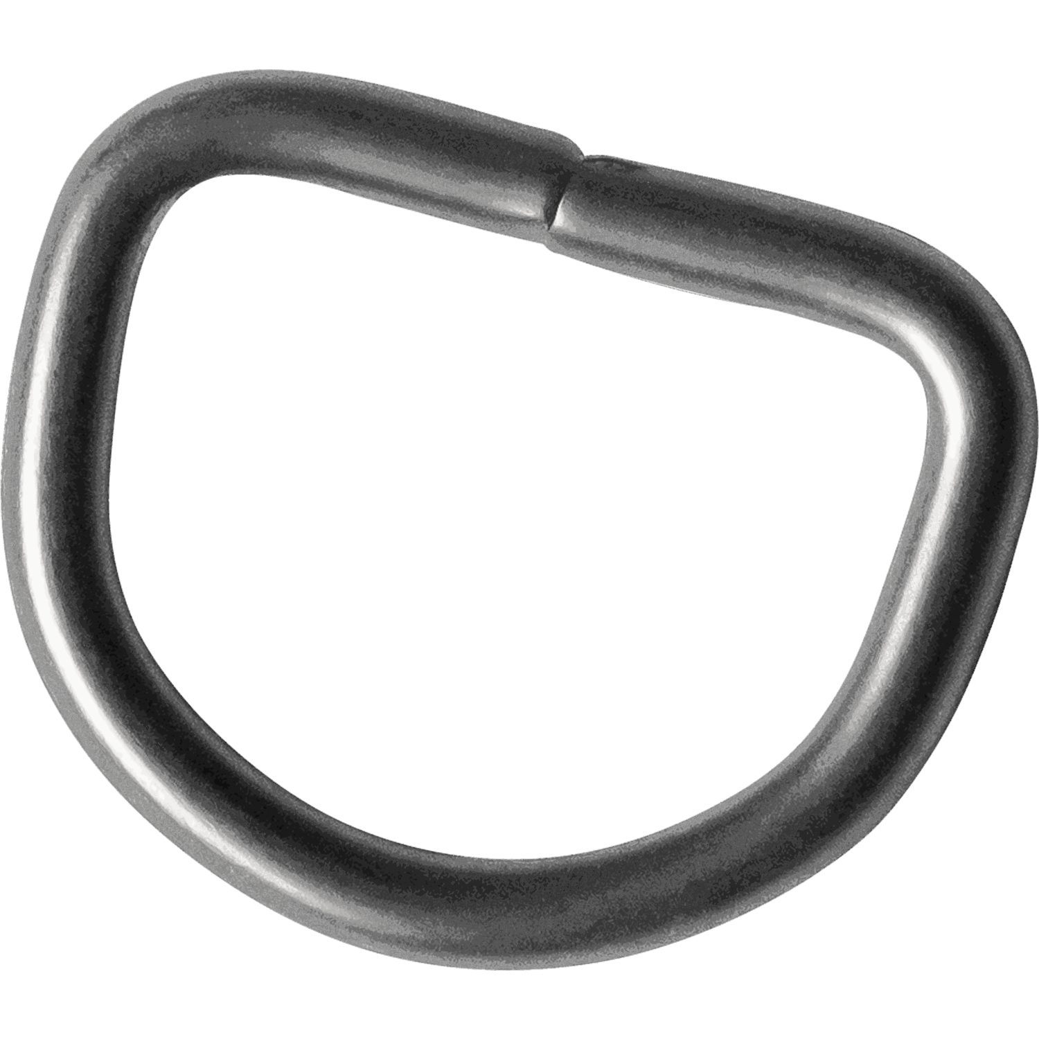 D-Ring - Zinkdruckguss schwarz matt