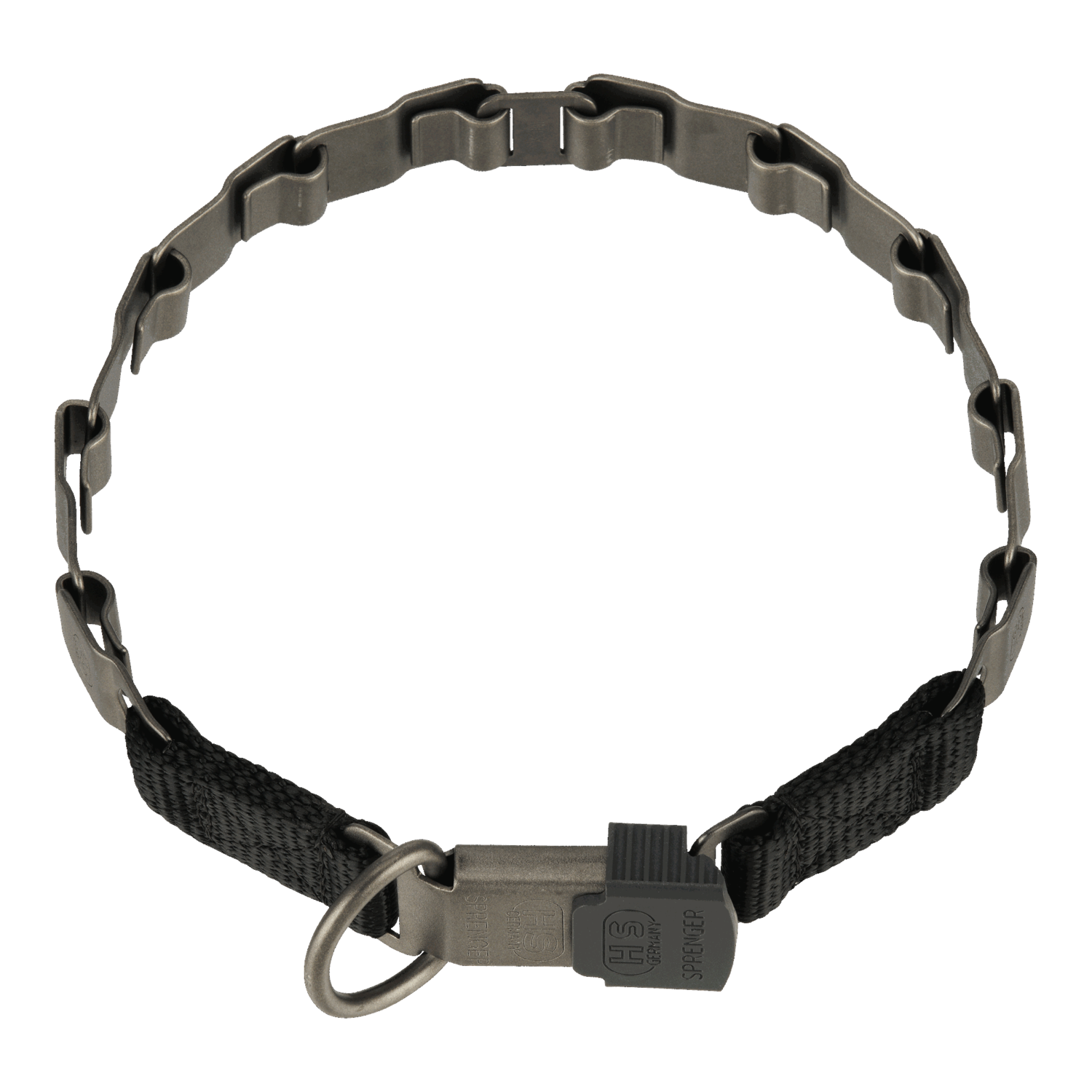 NeckTech Fun mit ClicLock - Edelstahl Rostfrei schwarz matt