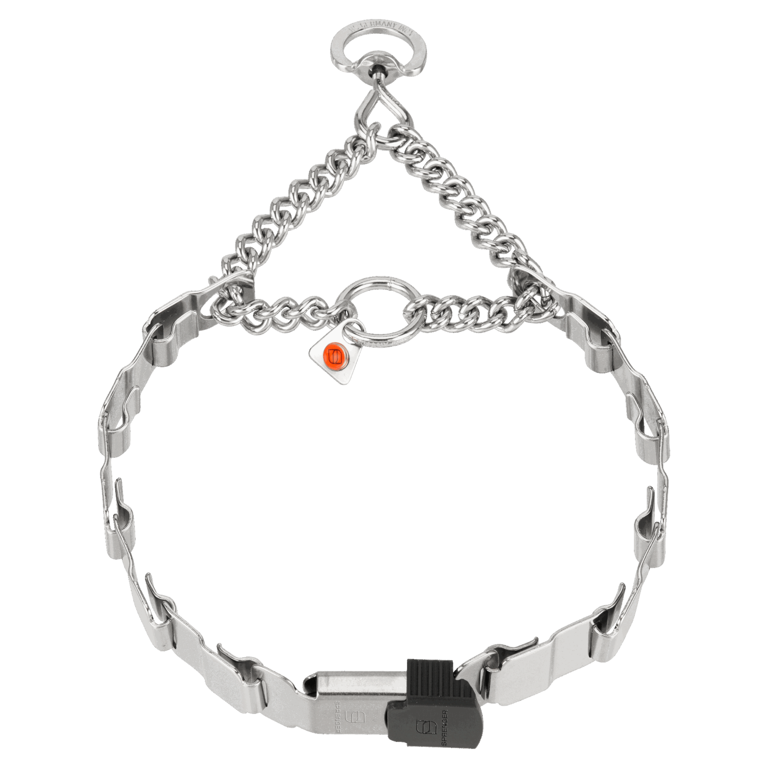 NeckTech Fun mit Durchzugskette und ClicLock - Edelstahl Rostfrei