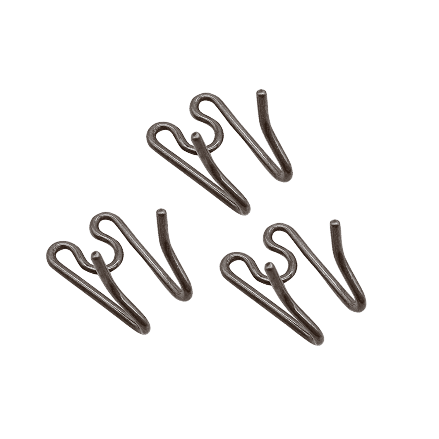 Mittelglieder zur Verlängerung- Stahl brüniert (3er Pack)