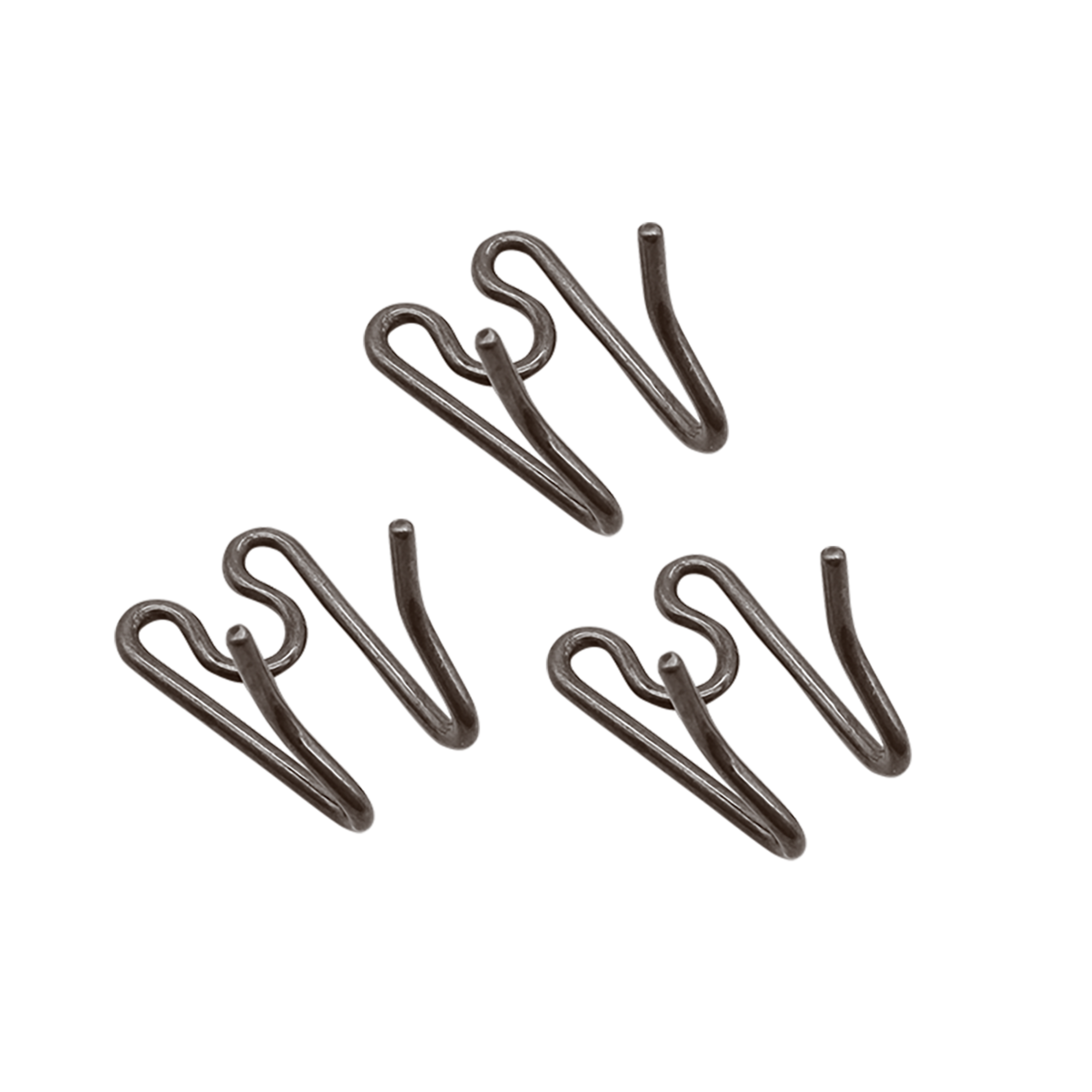 Mittelglieder zur Verlängerung- Stahl brüniert (3er Pack)