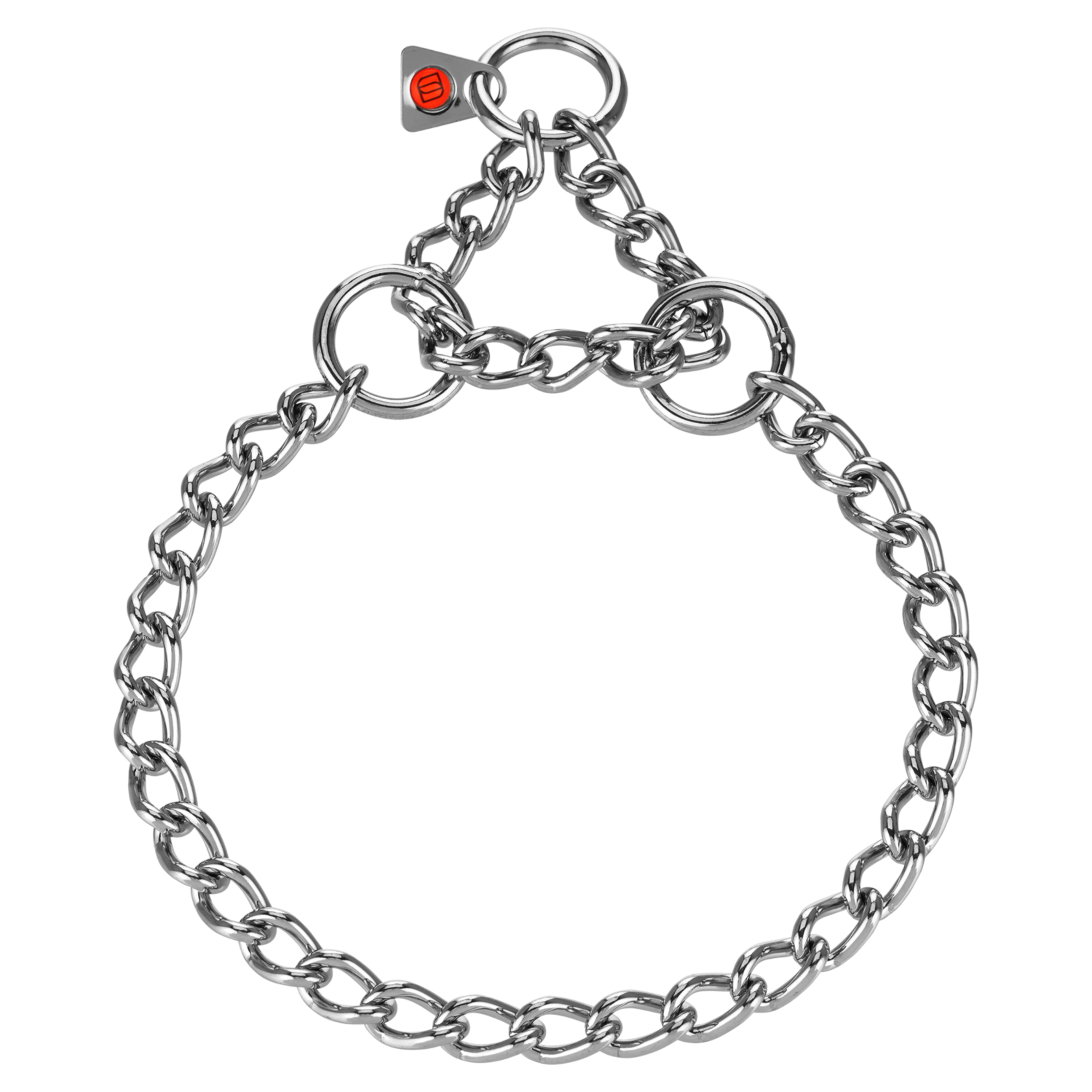 Halskette, runde Glieder - Edelstahl Rostfrei, 3,0 mm