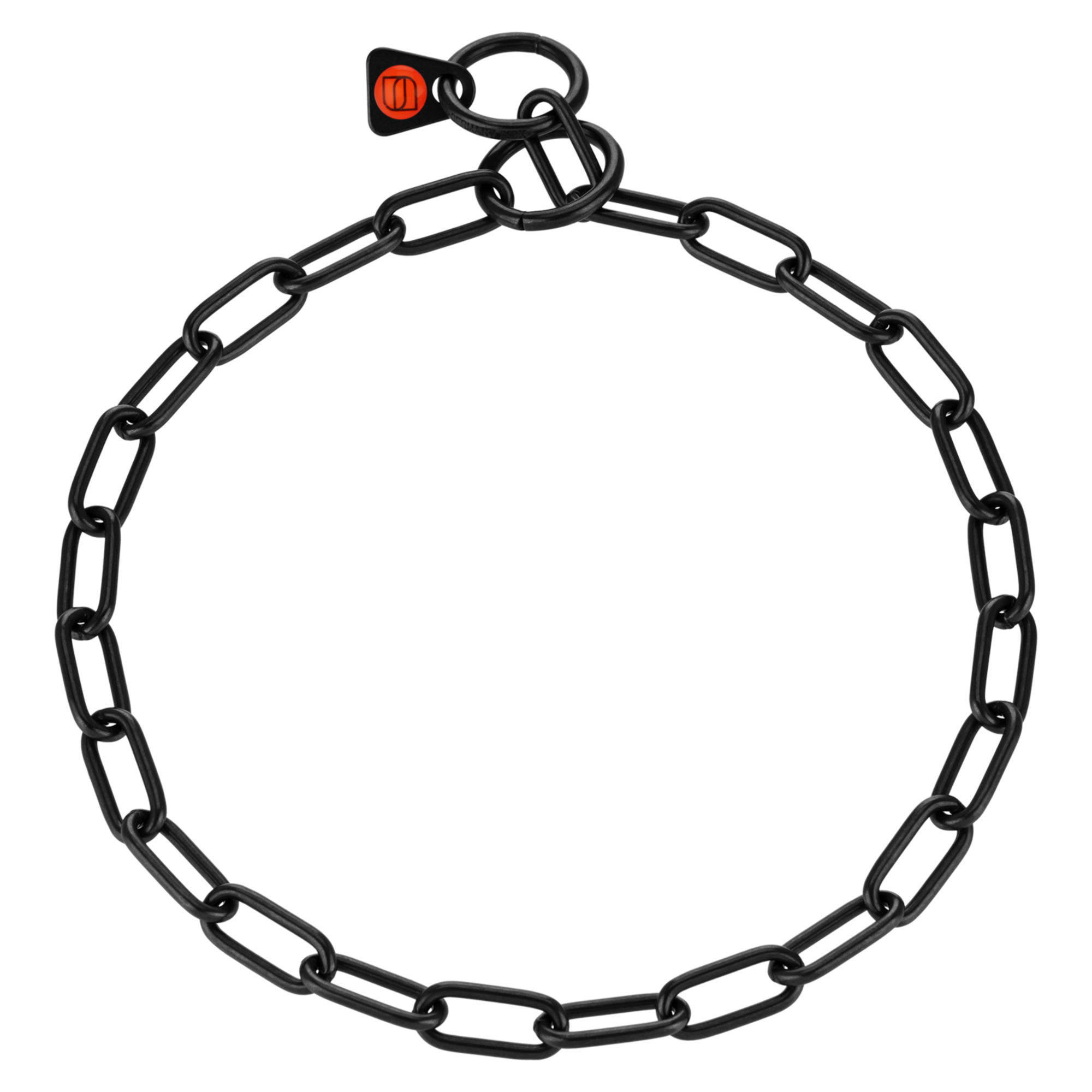 Halskette - Edelstahl Rostfrei schwarz, 2,0 mm