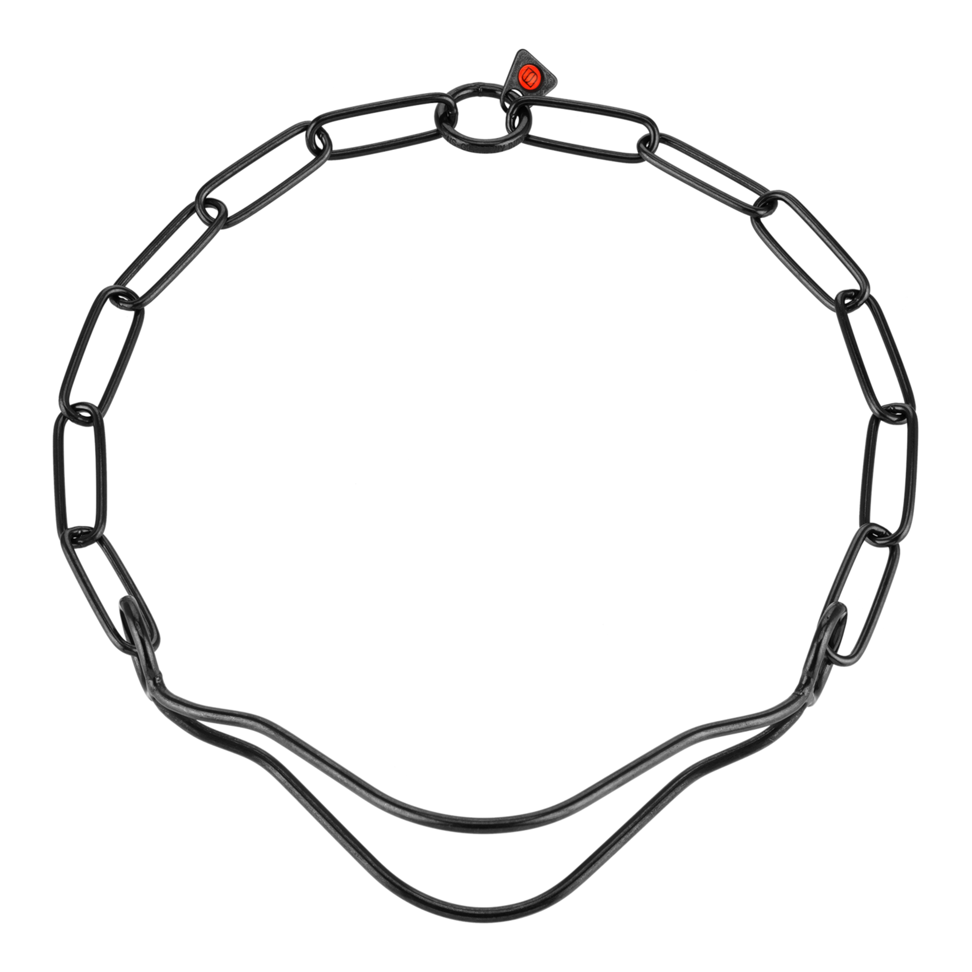 Schauhalskette - Standard - Edelstahl Rostfrei schwarz