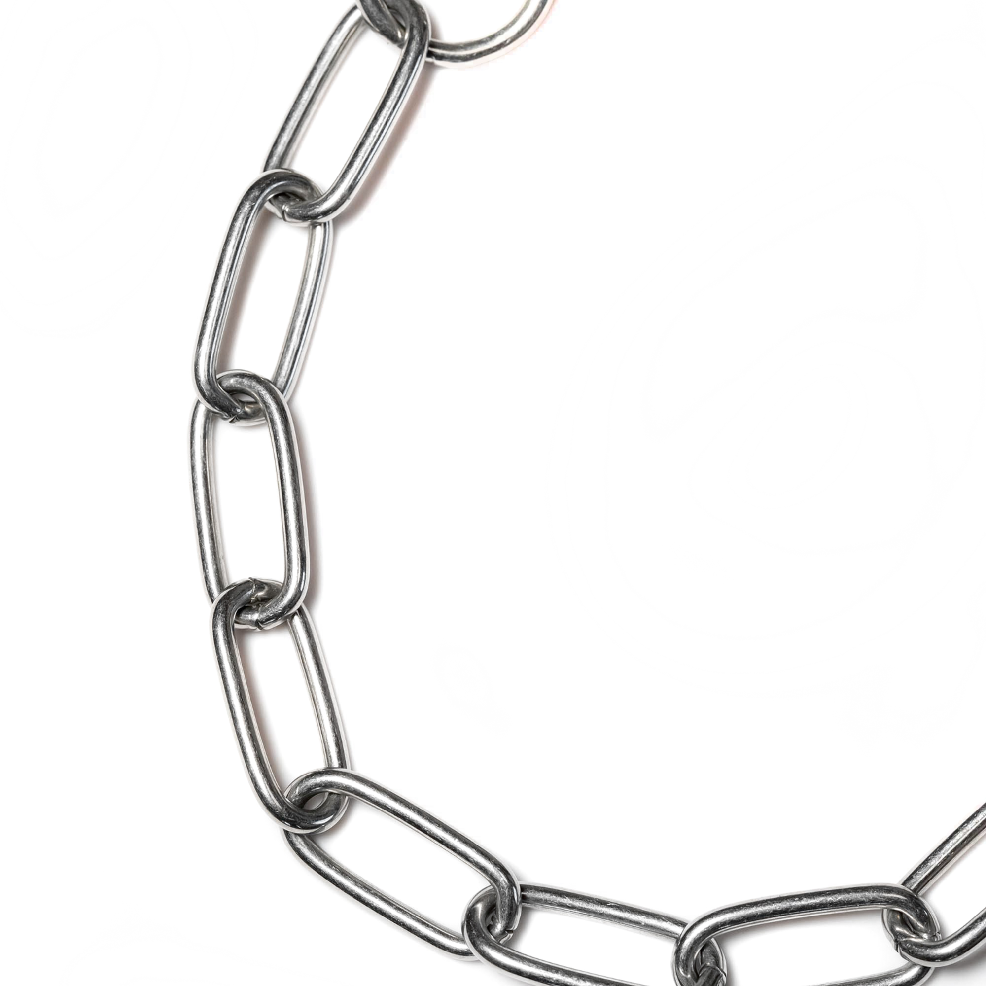 Halskette mit Zugbegrenzung - Edelstahl Rostfrei, 3,0 mm