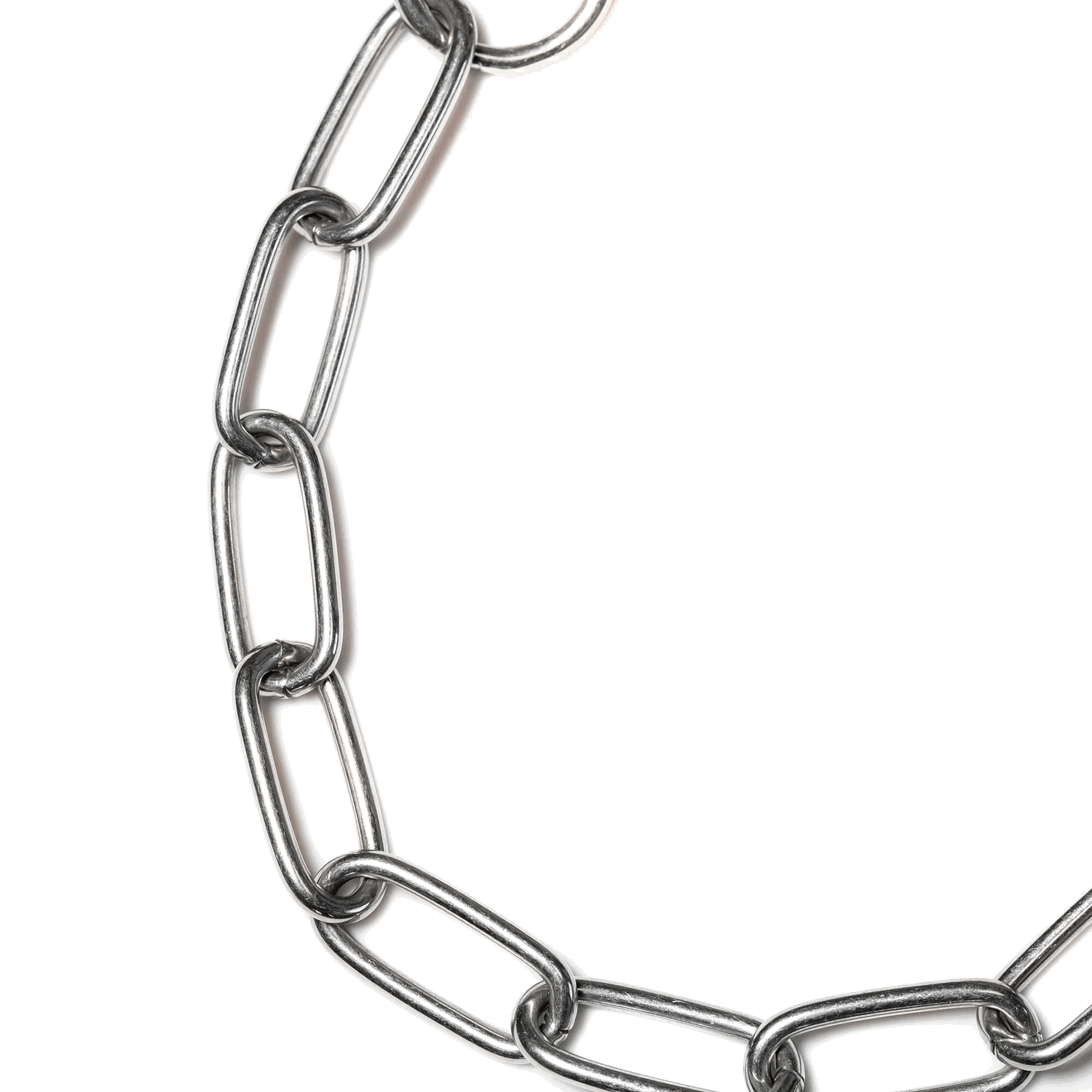 Halskette mit Zugbegrenzung - Edelstahl Rostfrei, 3,0 mm