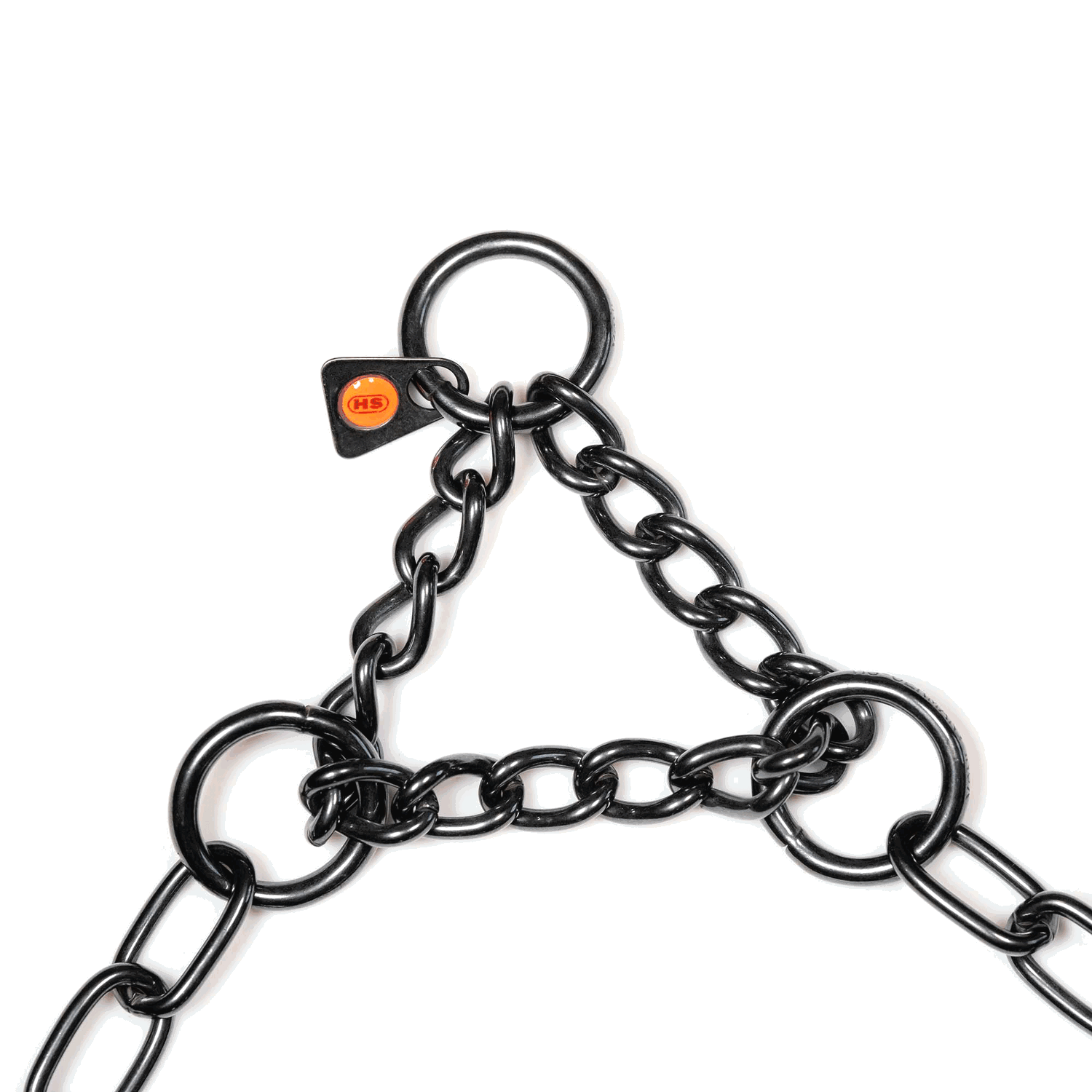 Halskette, medium, mit Durchzugskette - Edelstahl Rostfrei schwarz, 3,0 mm | 51545_57-10.png | 1704466902