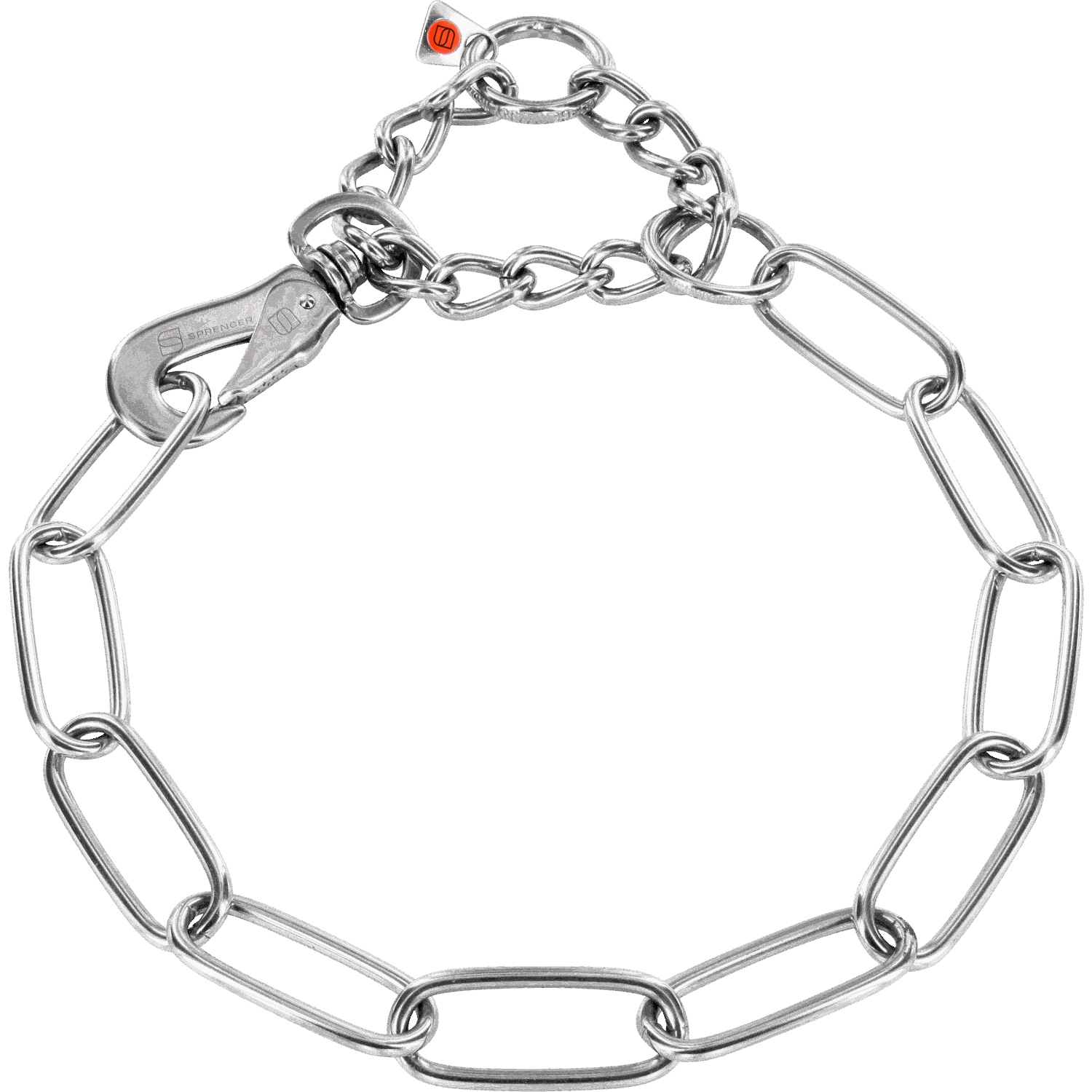 Halskette, verstellbar - mit SPRENGER-Haken - Edelstahl Rostfrei, 4,0 mm | 51616_55-1.png | 1700898259
