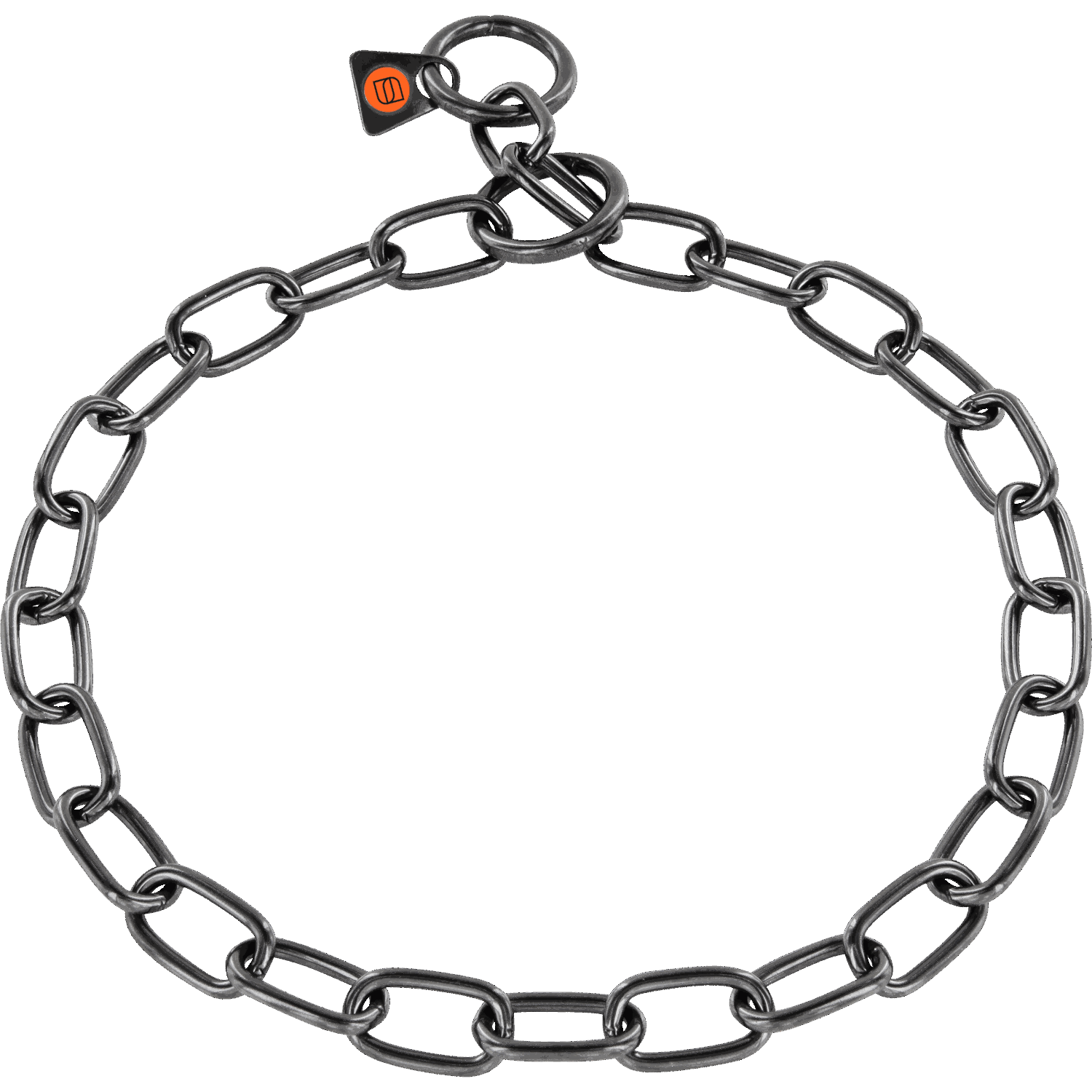 Halskette, stark - Edelstahl Rostfrei schwarz, 4,0 mm | 51641_57.png | 1704466910