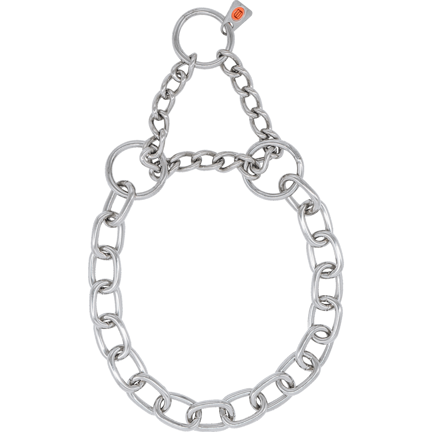 Halskette, medium, mit Zugbegrenzung - Edelstahl Rostfrei, 4,0 mm