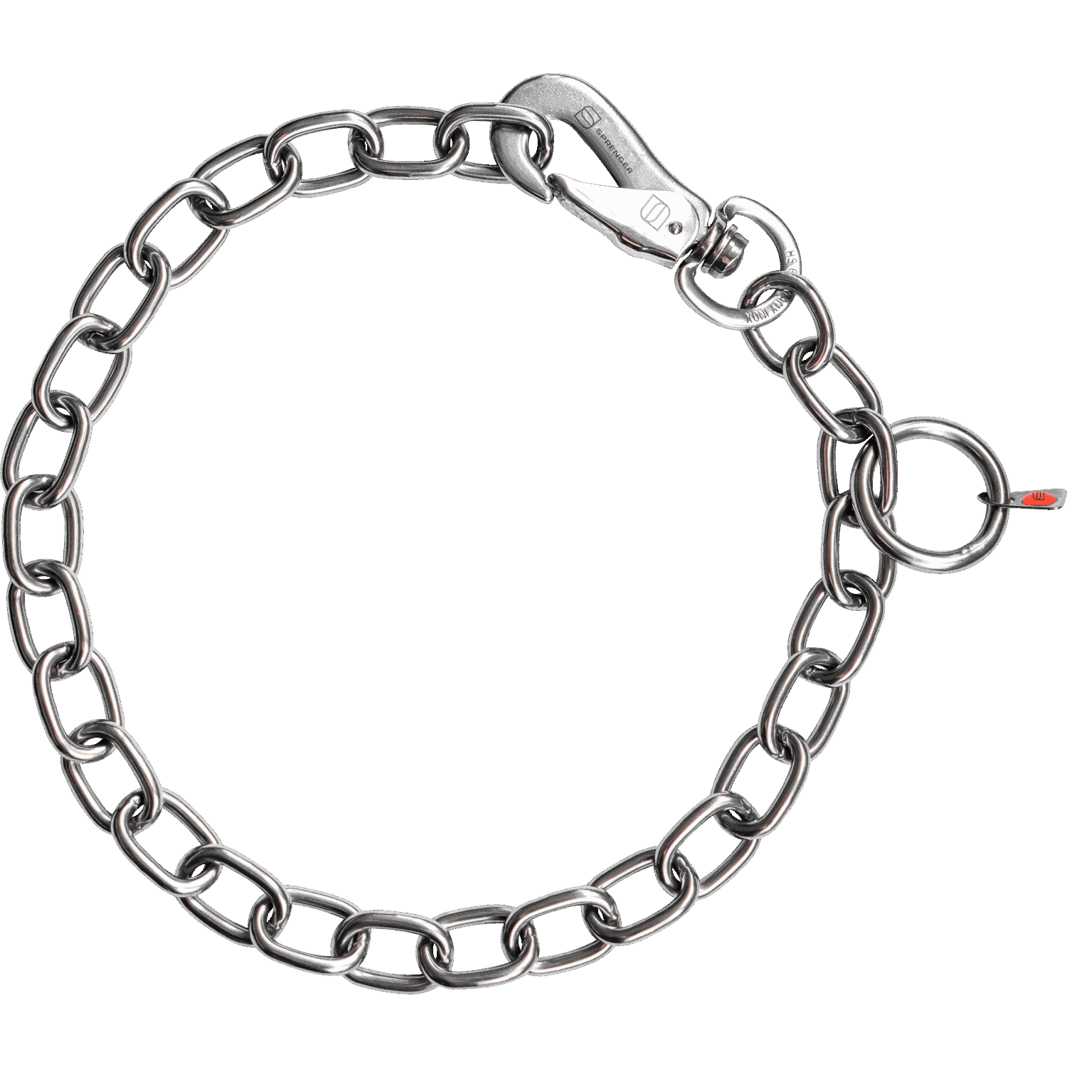 Halskette, verstellbar - mit SPRENGER-Haken - Edelstahl Rostfrei, 4,0 mm | 51647-55_1.png | 1700898262