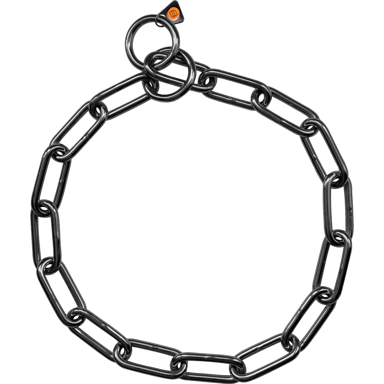 Halskette, langgliedrig - Edelstahl Rostfrei schwarz, 5,0 mm | 51763-57.png | 1700898297