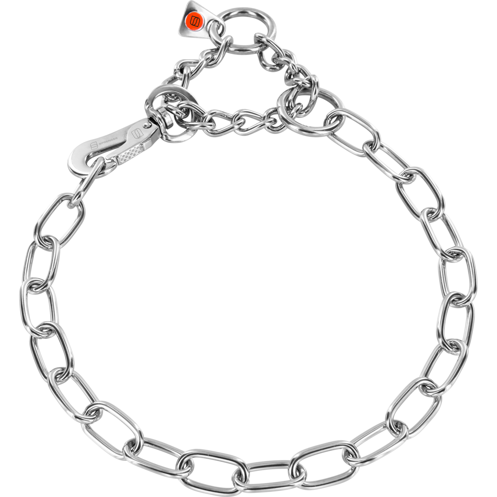 Halskette, verstellbar - mit SPRENGER-Haken - Edelstahl Rostfrei, 3,0 mm