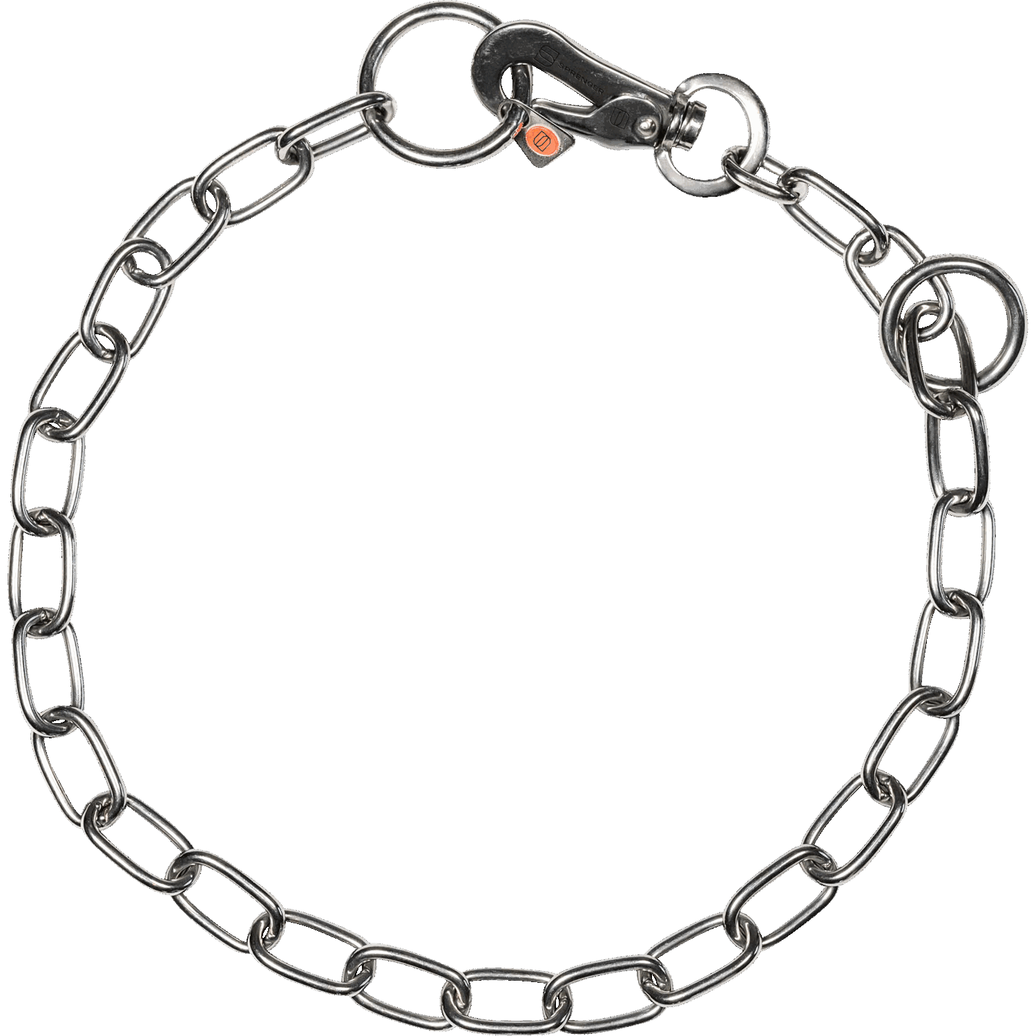 Halskette, verstellbar - mit SPRENGER-Haken und Ring - Edelstahl Rostfrei, 3,0 mm | 52547-55.png | 1700898270