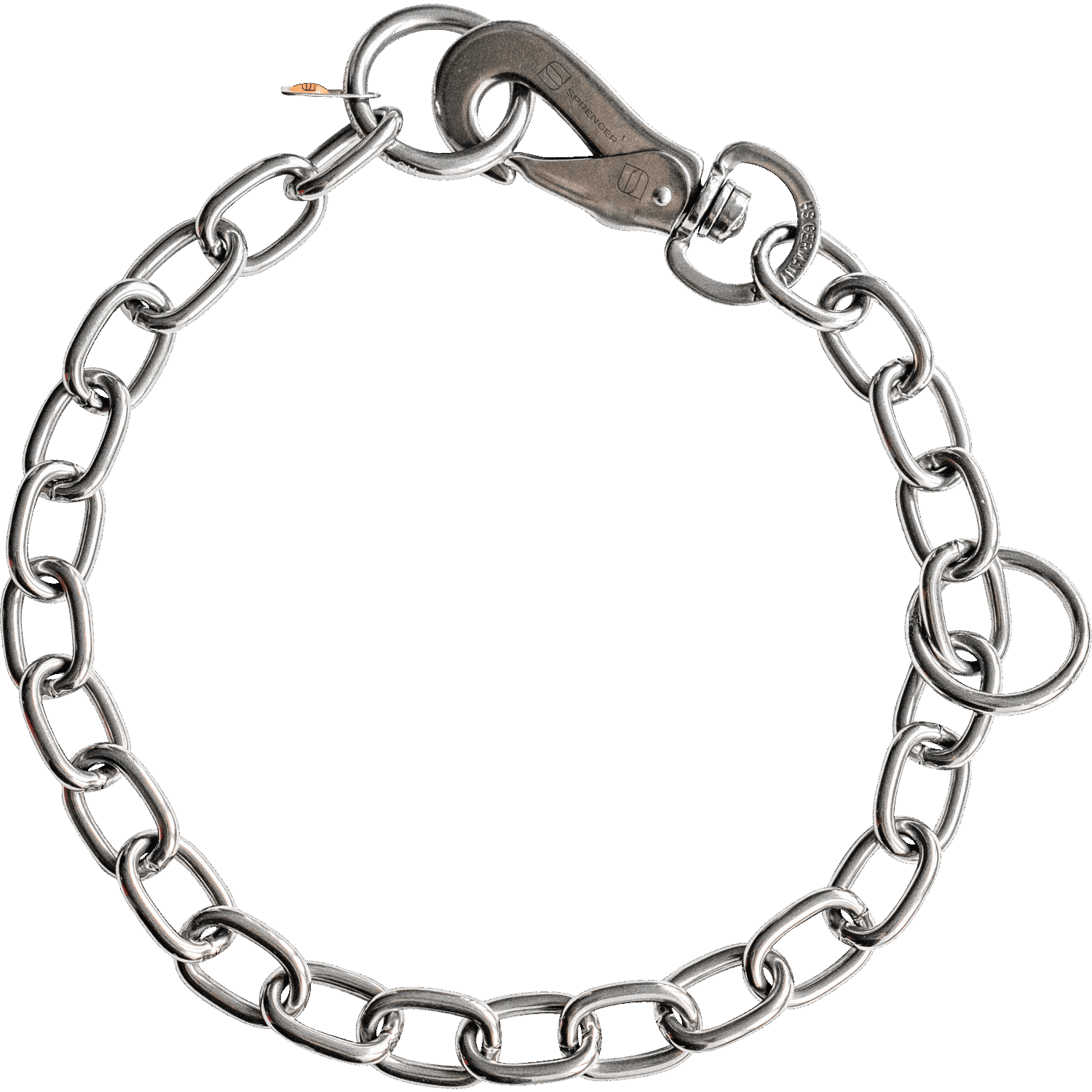 Halskette, verstellbar - mit SPRENGER-Haken und Ring - Edelstahl Rostfrei, 4,0 mm | 52647-55.png | 1700898271