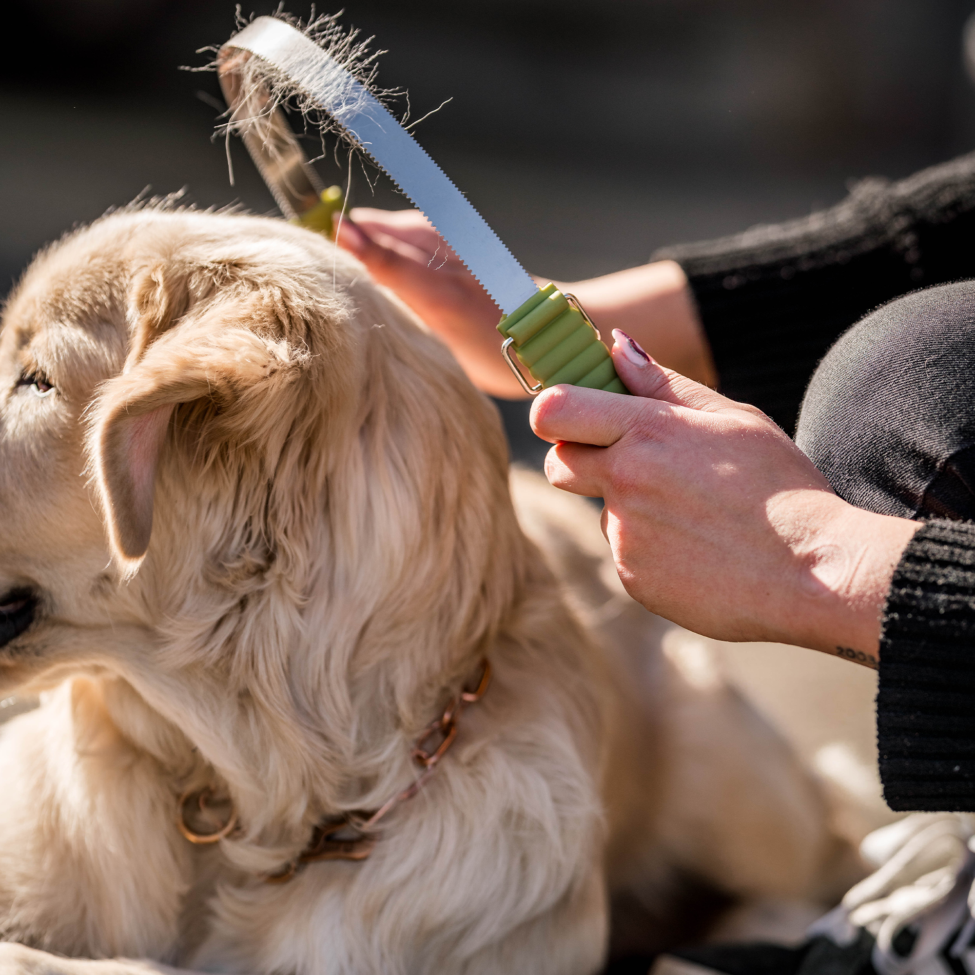 Safari® Doppelseitige Unterwollharke Hunde