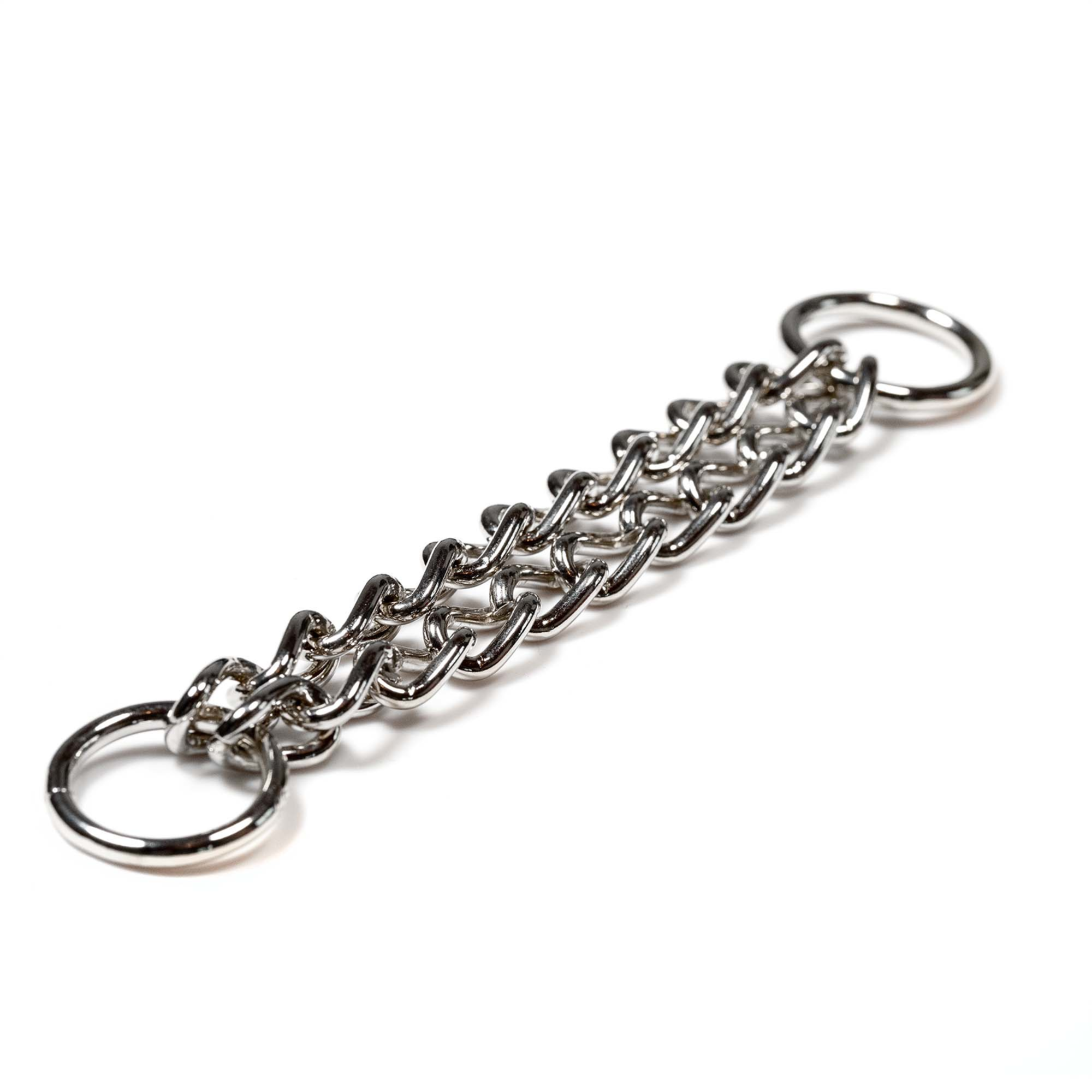 Wurfkette - Stahl vernickelt, 3,4 mm, 20 cm