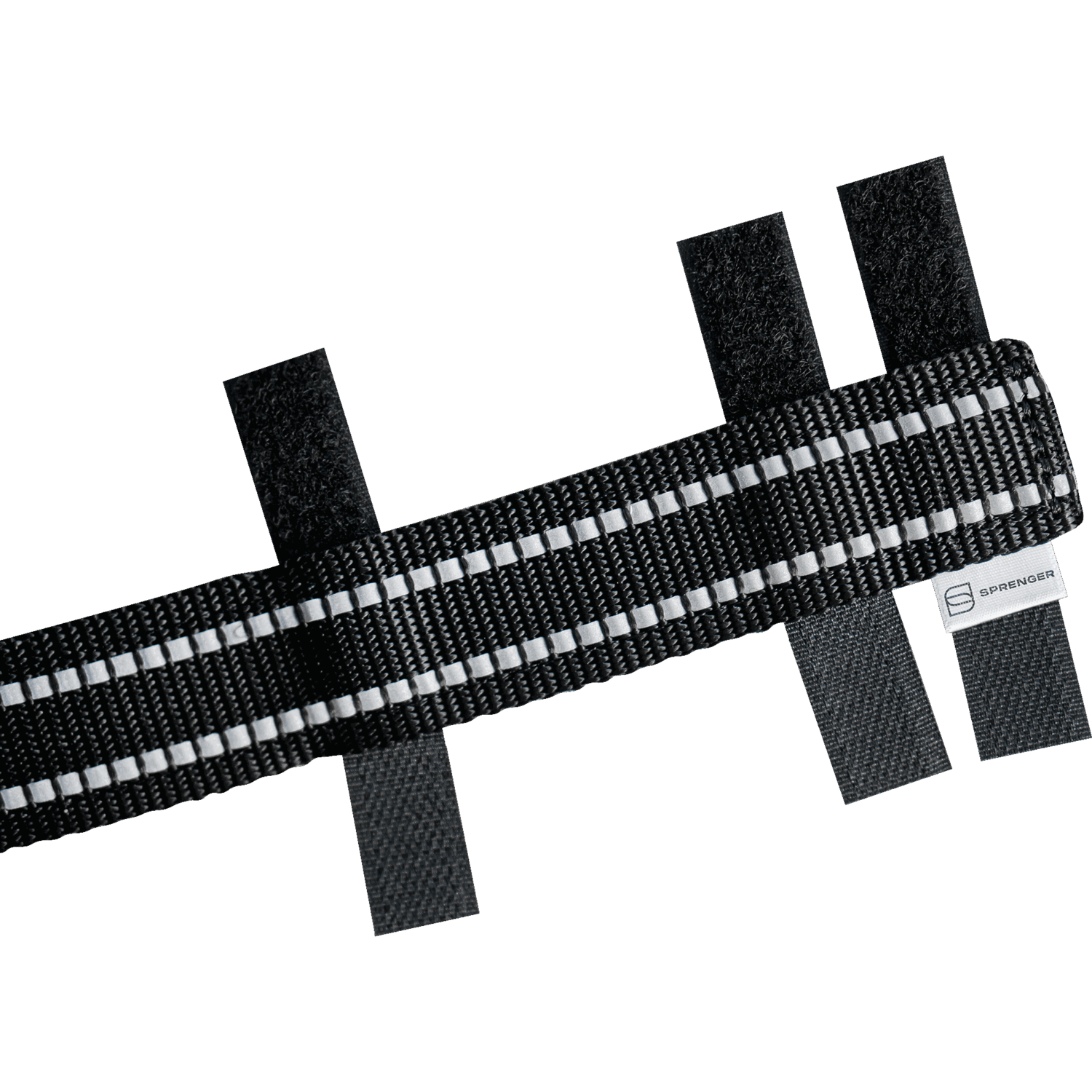 Reflektierende Verkleidung für ULTRA-PLUS Dressurhalsketten - Schwarz